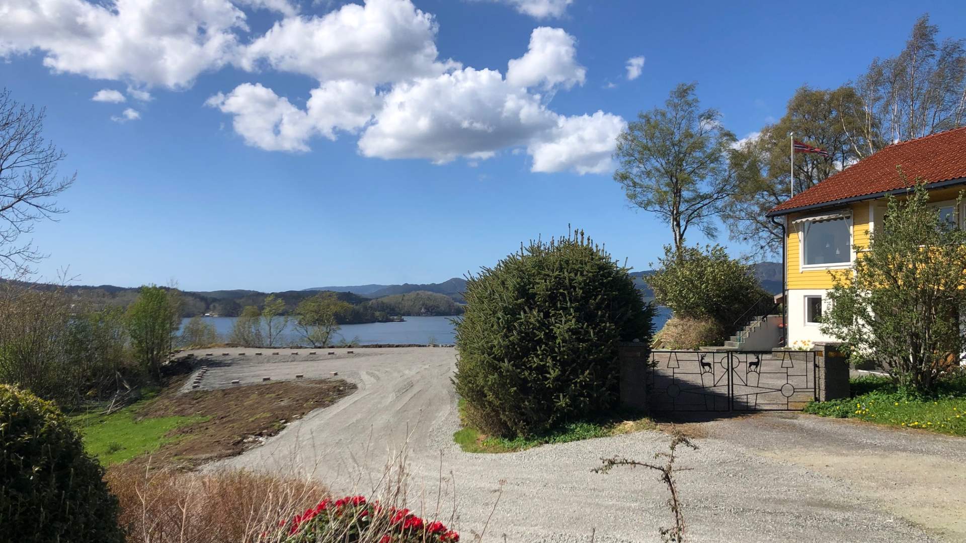 Wohnmobil parkplatz in Tysnes