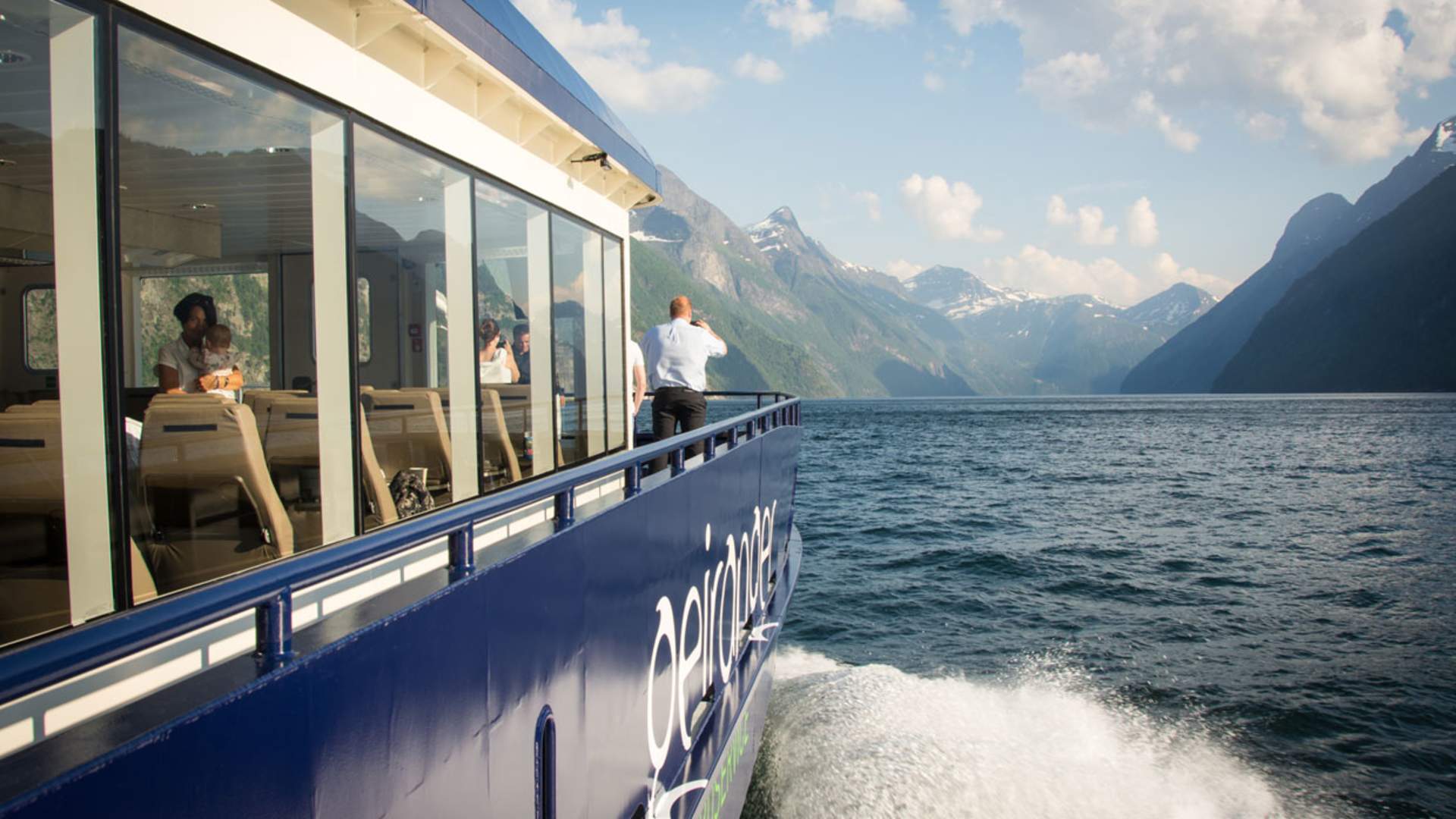 Fjordcruise Geiranger - Ålesund (one way)