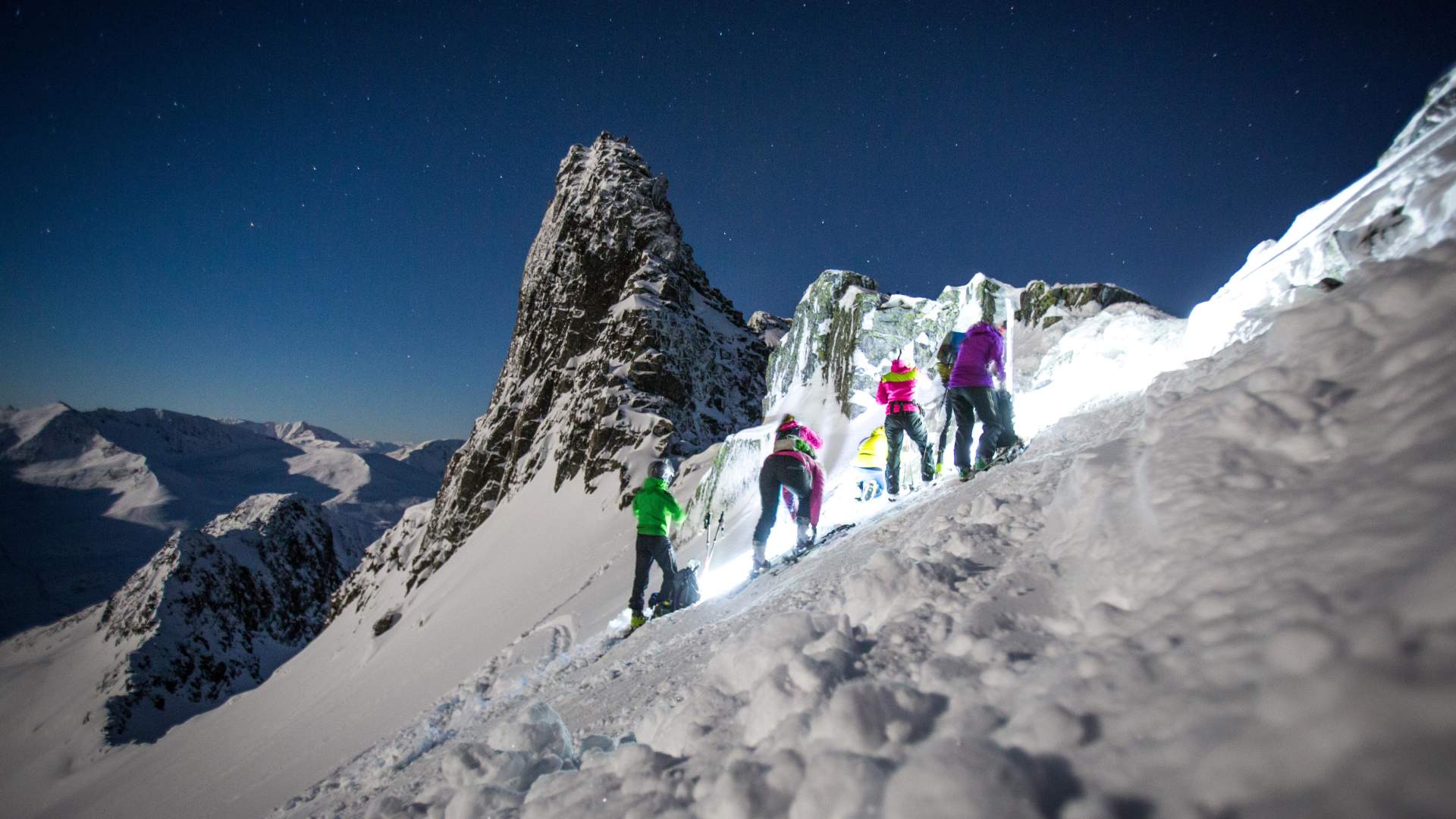 Skitur til Fingeren i Sunnmørsalpane