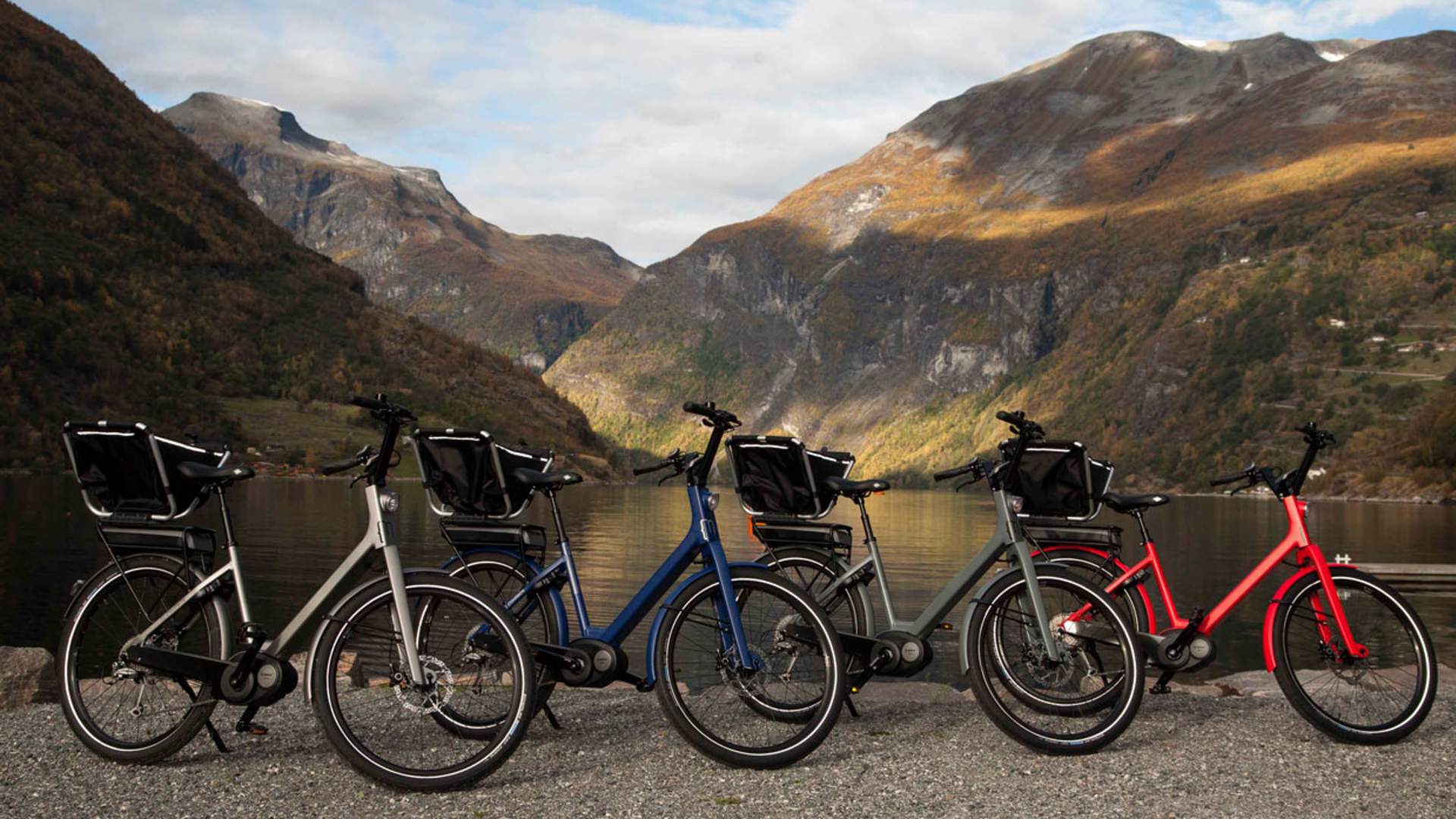 Utleige av el-sykkel i Geiranger
