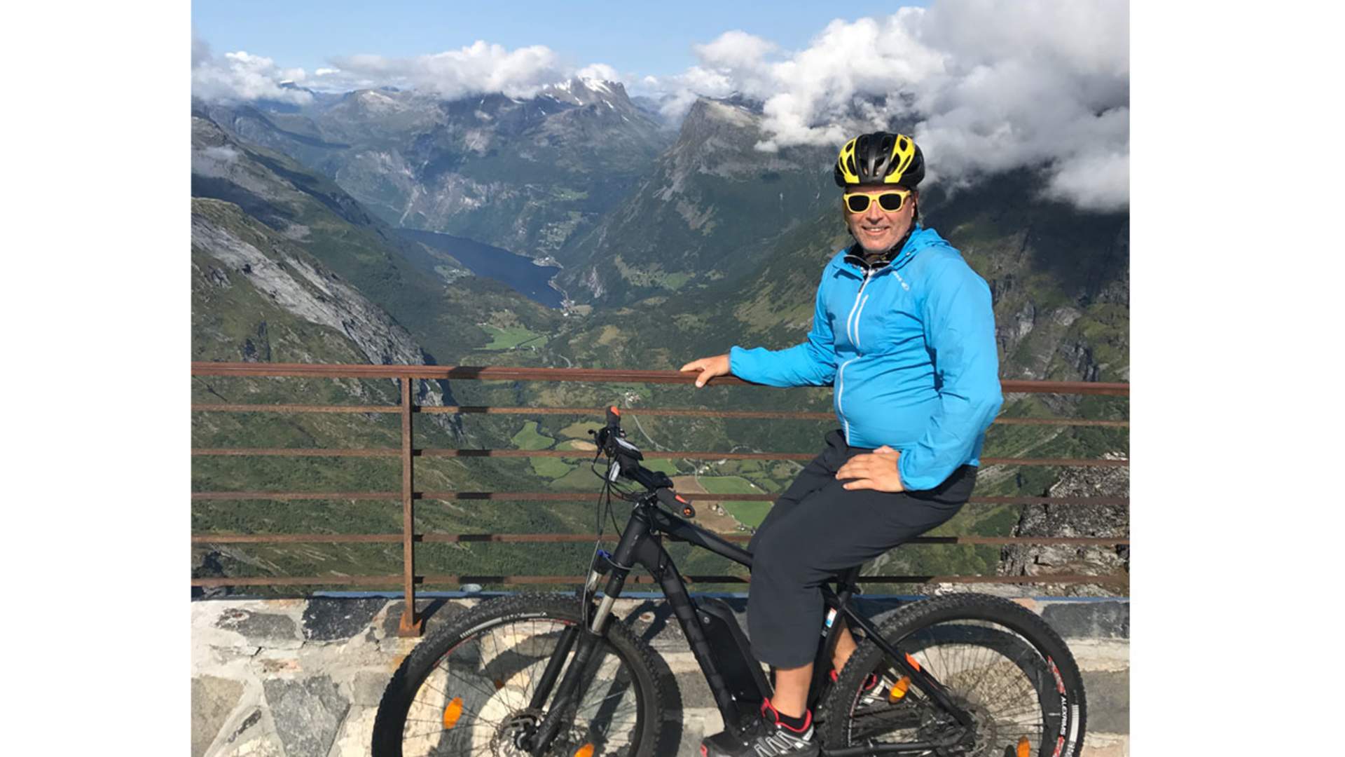 Utleige av el-sykkel i Geiranger