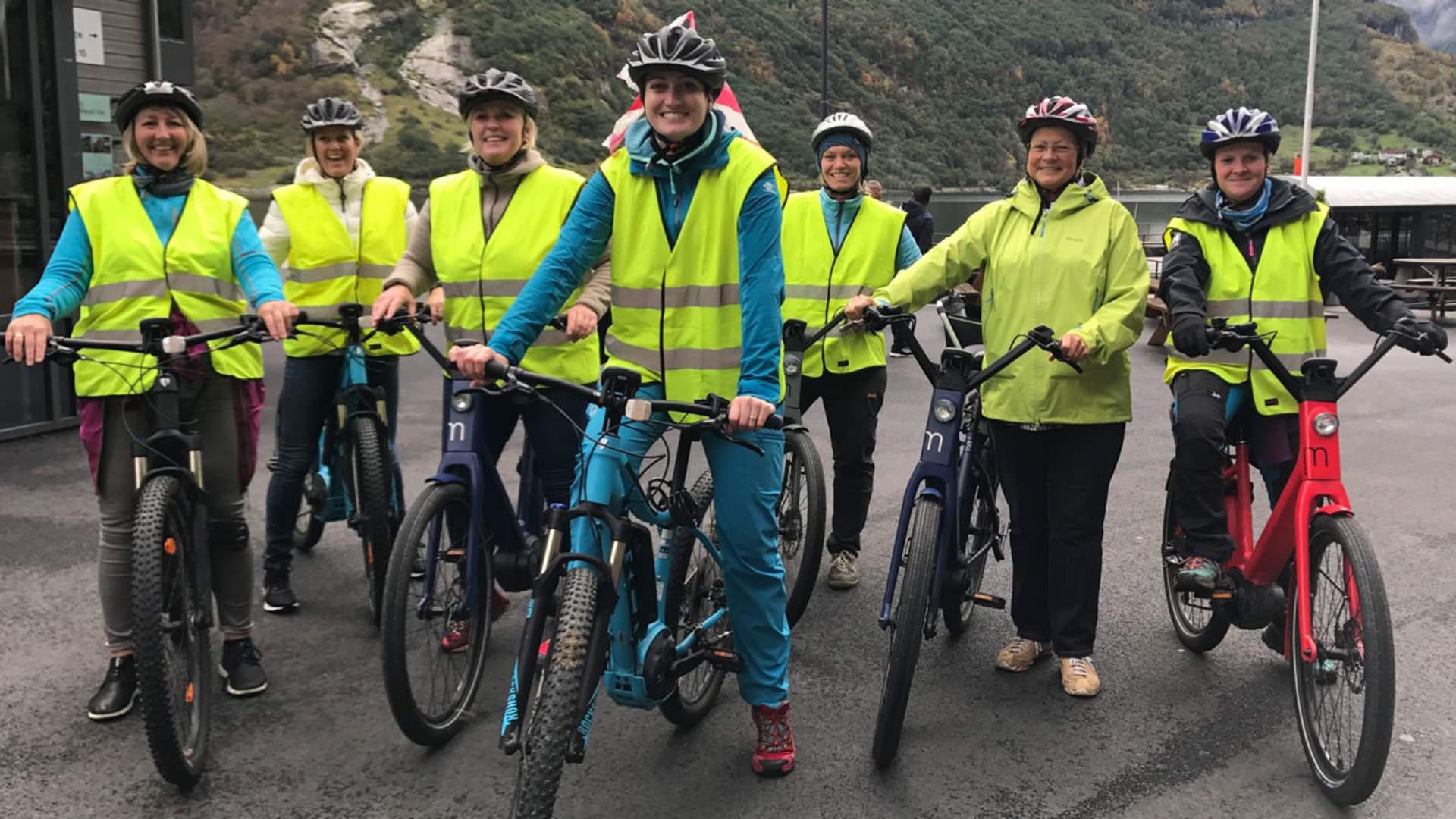 Utleige av el-sykkel i Geiranger