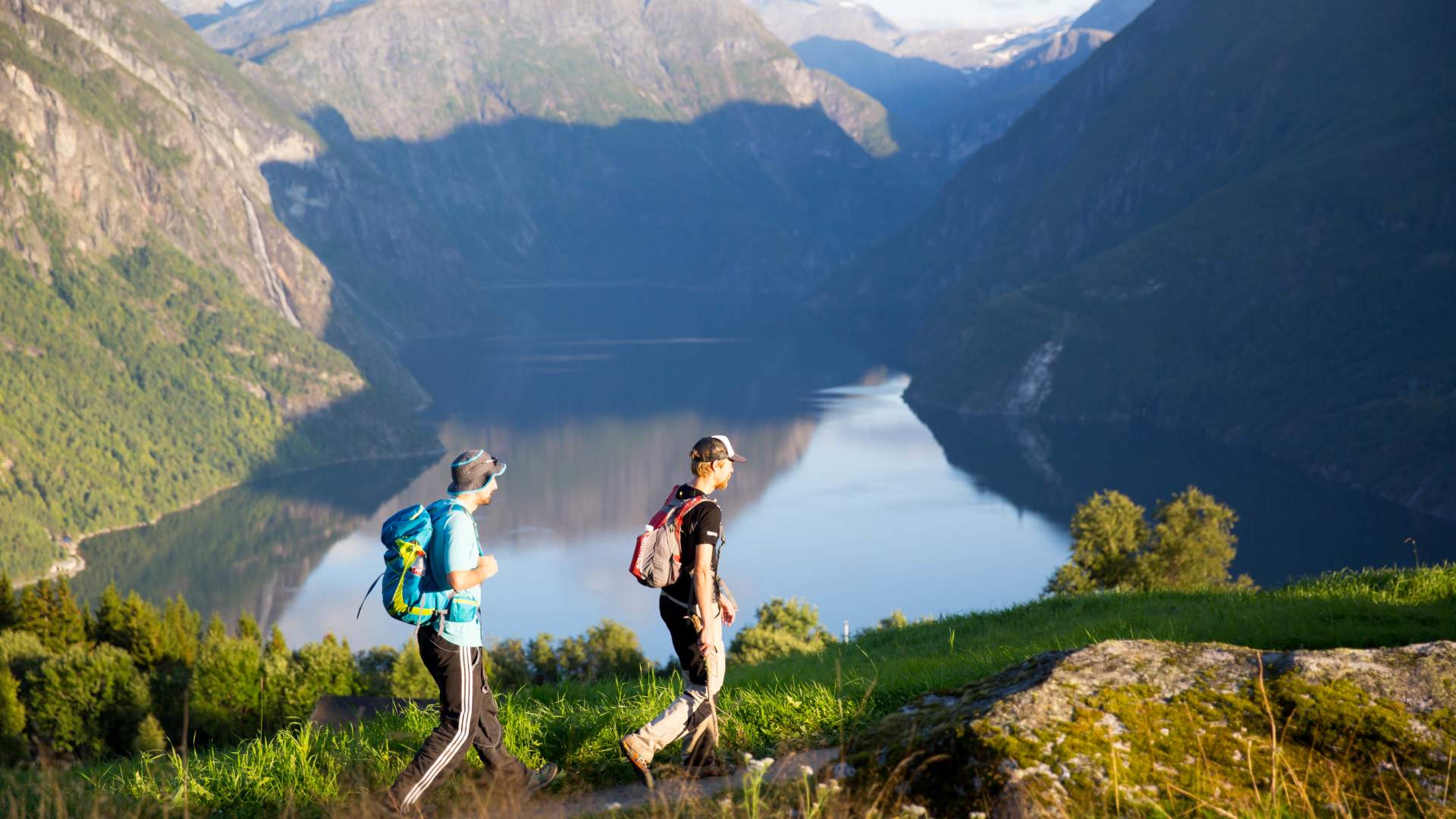 Wandern in Valldal mit Guide von Uteguiden