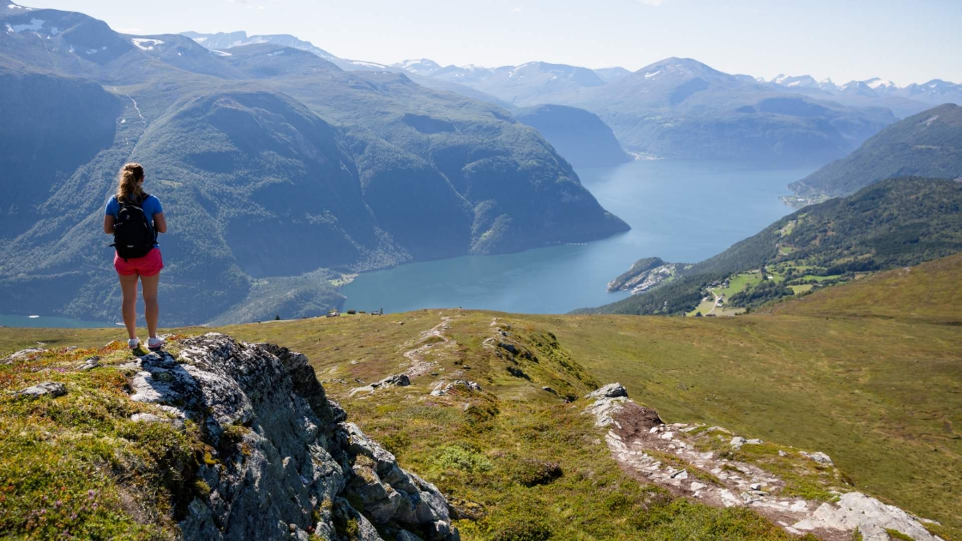 Wandern in Valldal mit Guide von Uteguiden