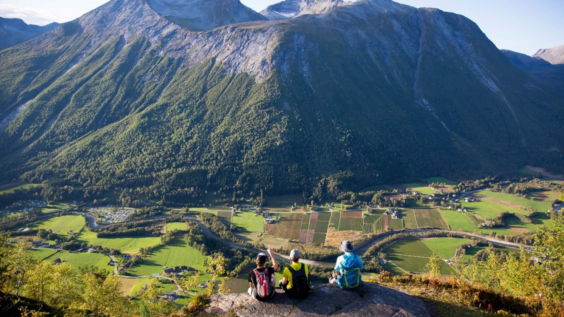 Wandern in Valldal mit Guide von Uteguiden