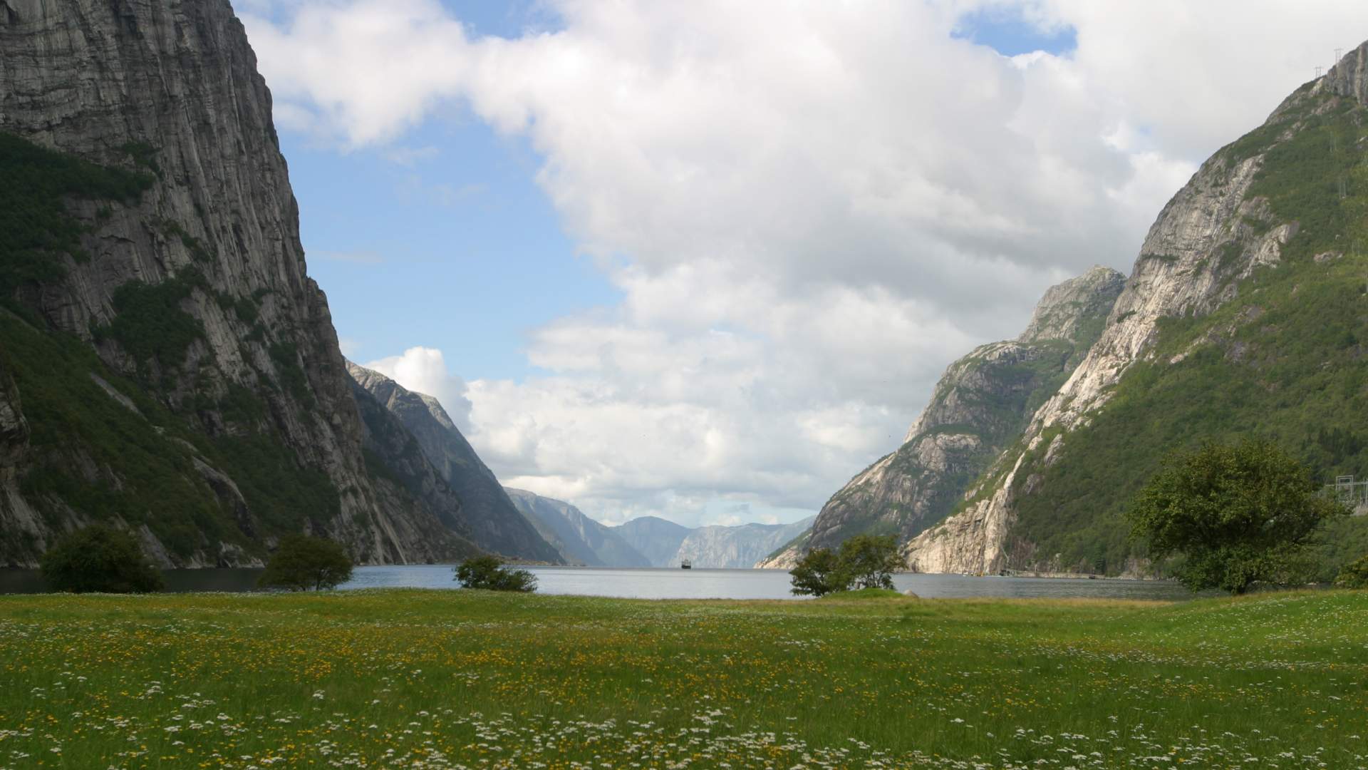 The Lysefjord in Ryfylke