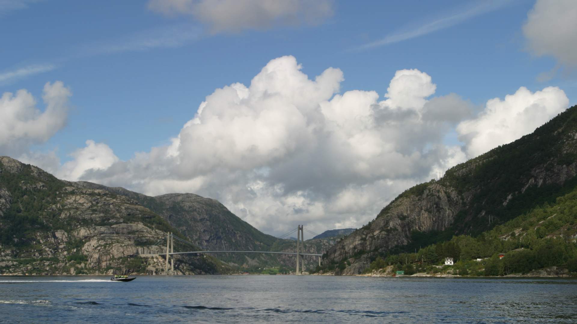 The Lysefjord in Ryfylke