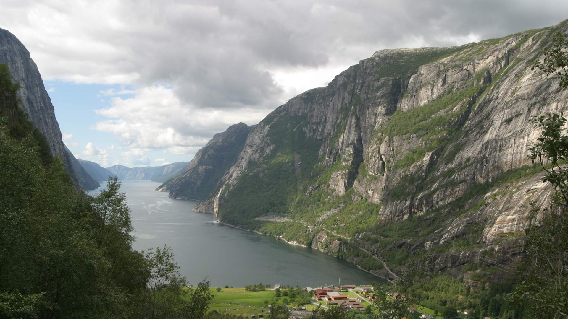 The Lysefjord in Ryfylke