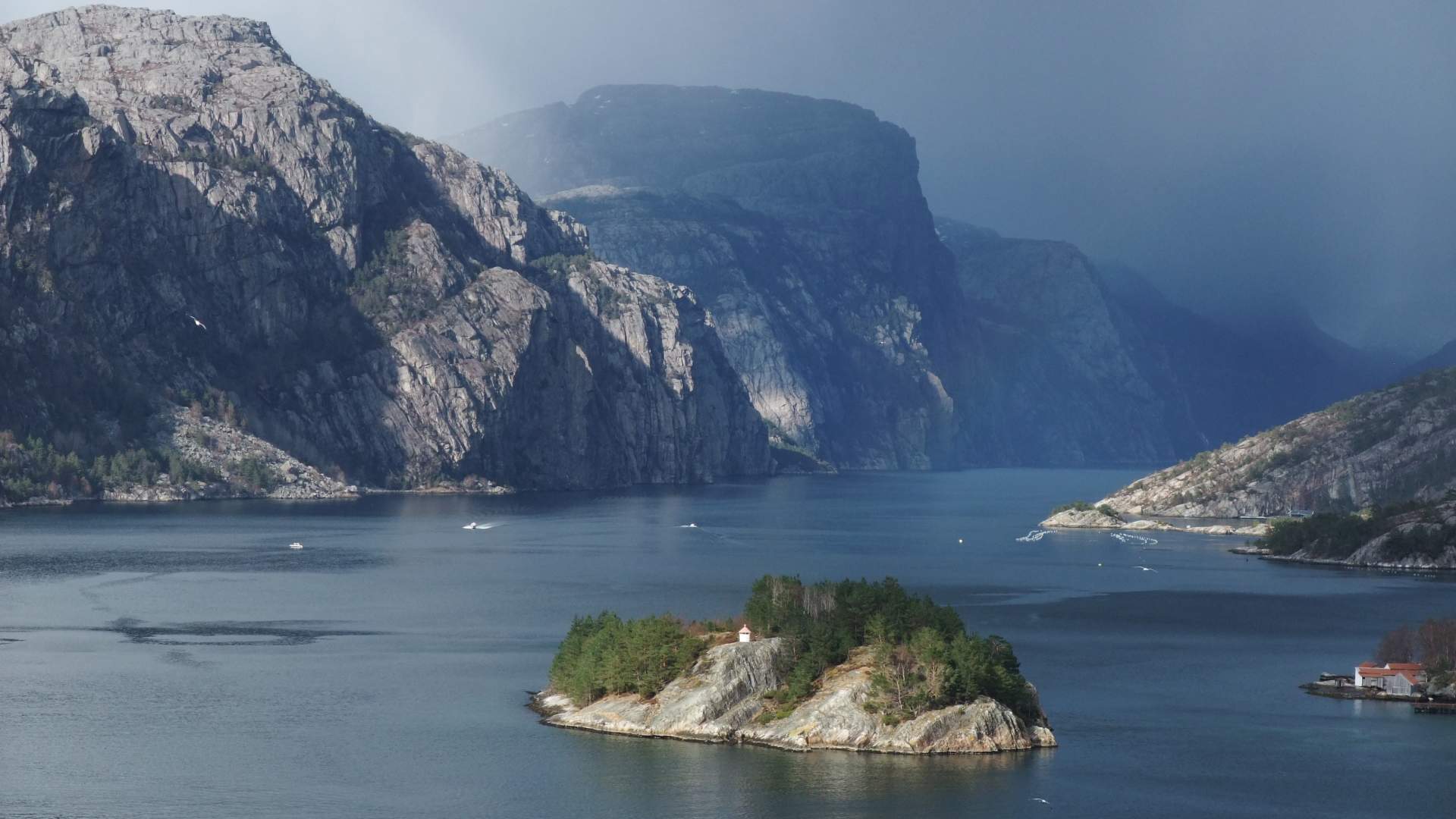 The Lysefjord in Ryfylke