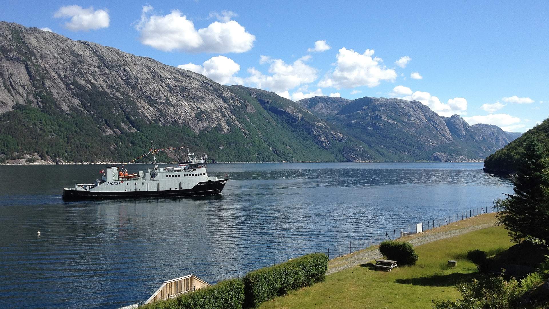 The Lysefjord in Ryfylke