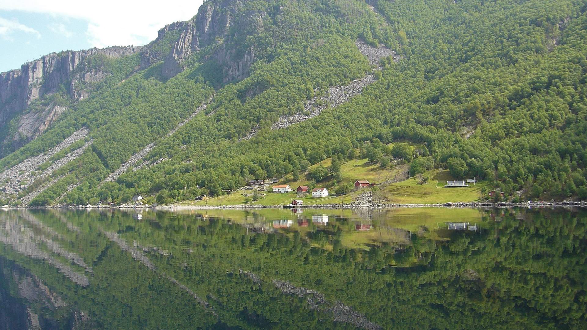 The Lysefjord in Ryfylke