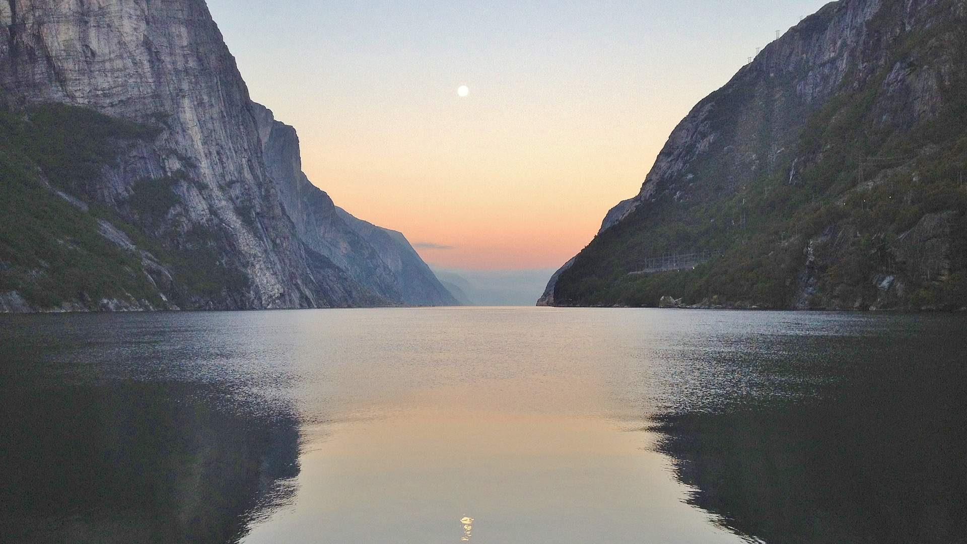 The Lysefjord in Ryfylke