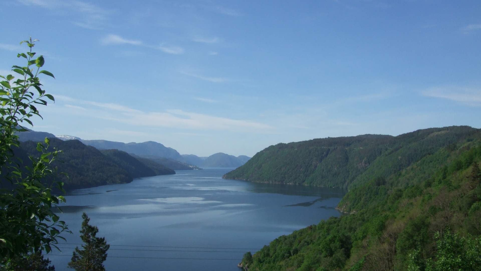 Saudafjorden i Sauda