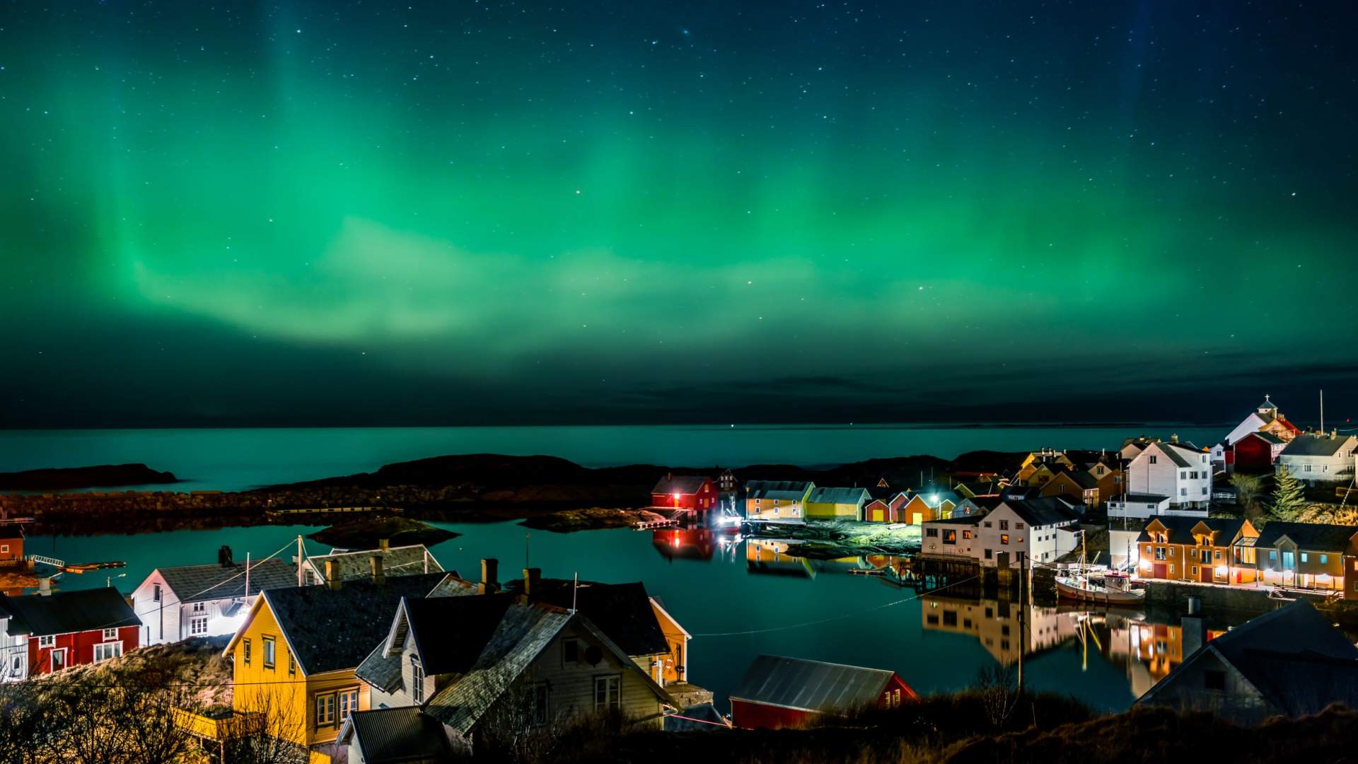 The fishing village Bjørnsund