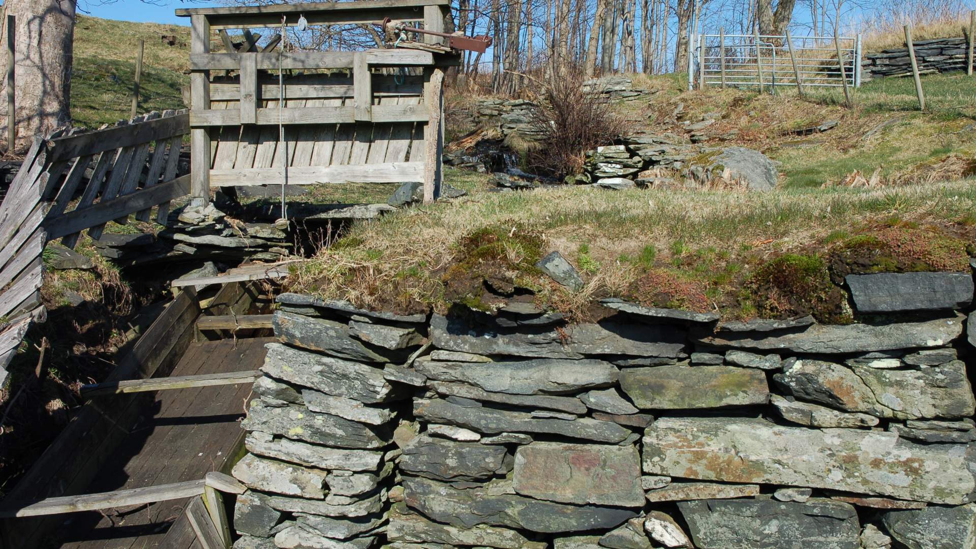 Restored mill on Sevheim