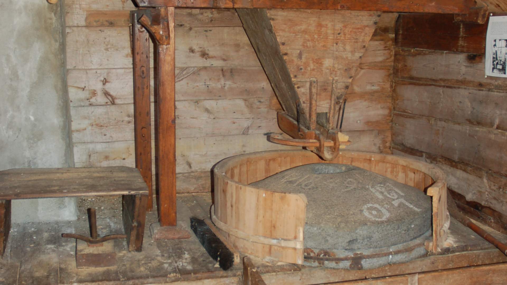 Restored mill on Sevheim