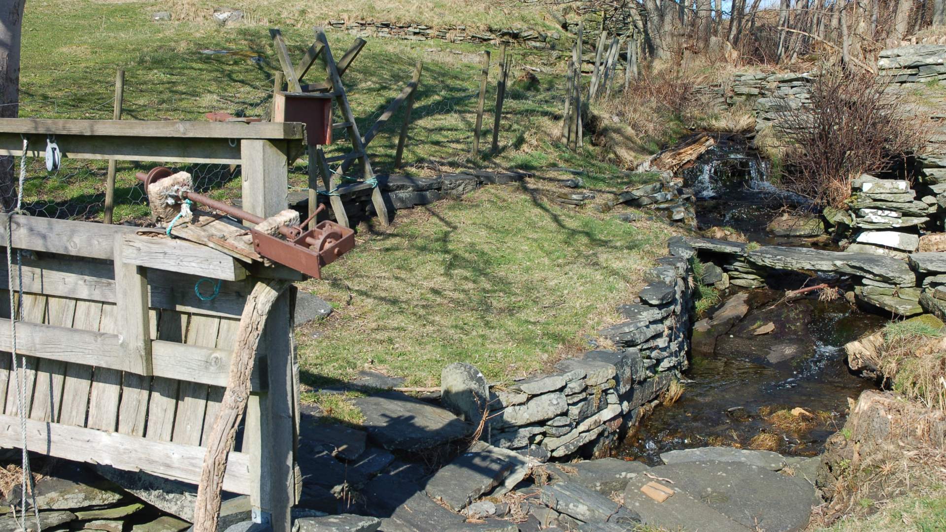 Restored mill on Sevheim