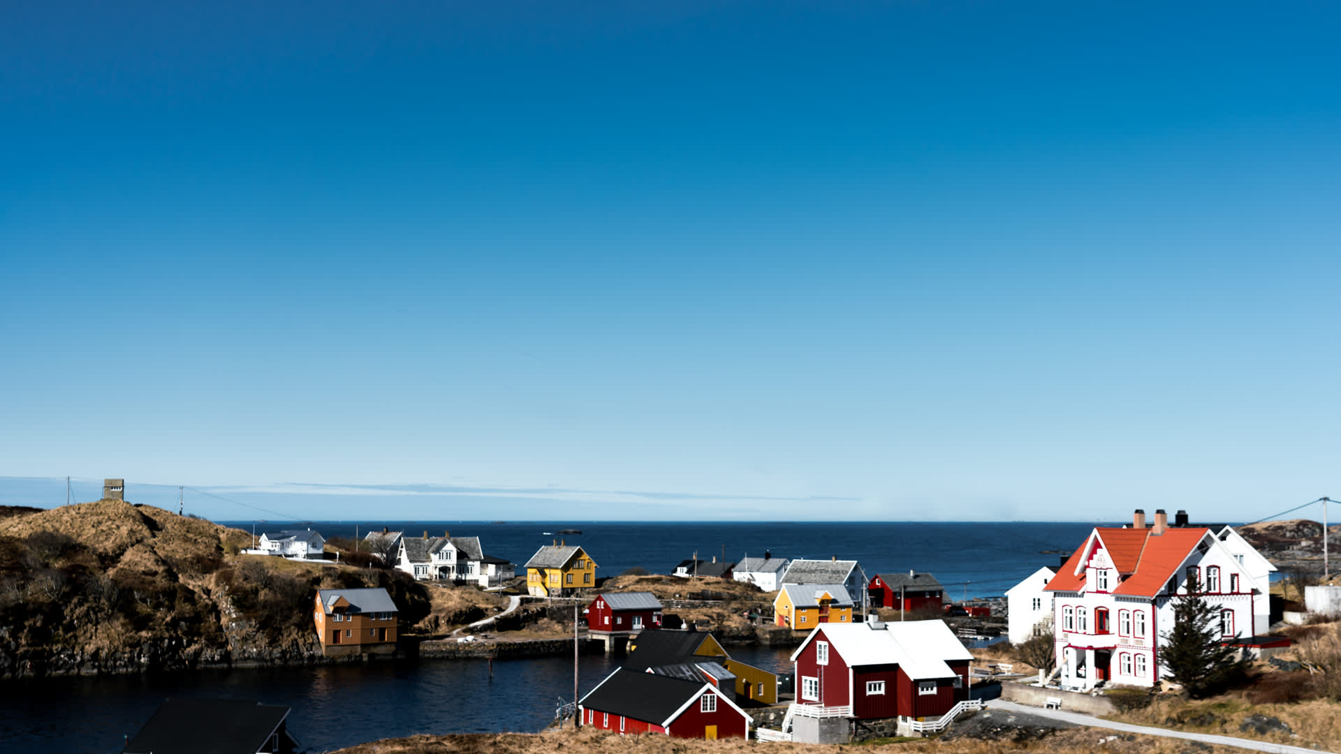 The fishing village Bjørnsund