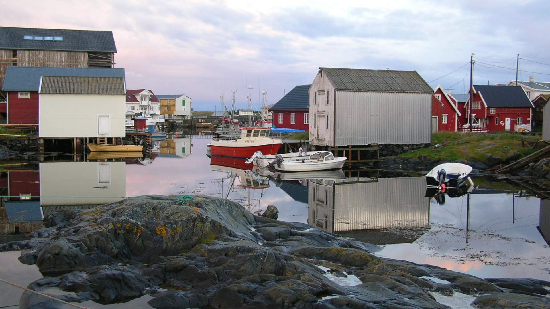 Fishing village Veiholmen