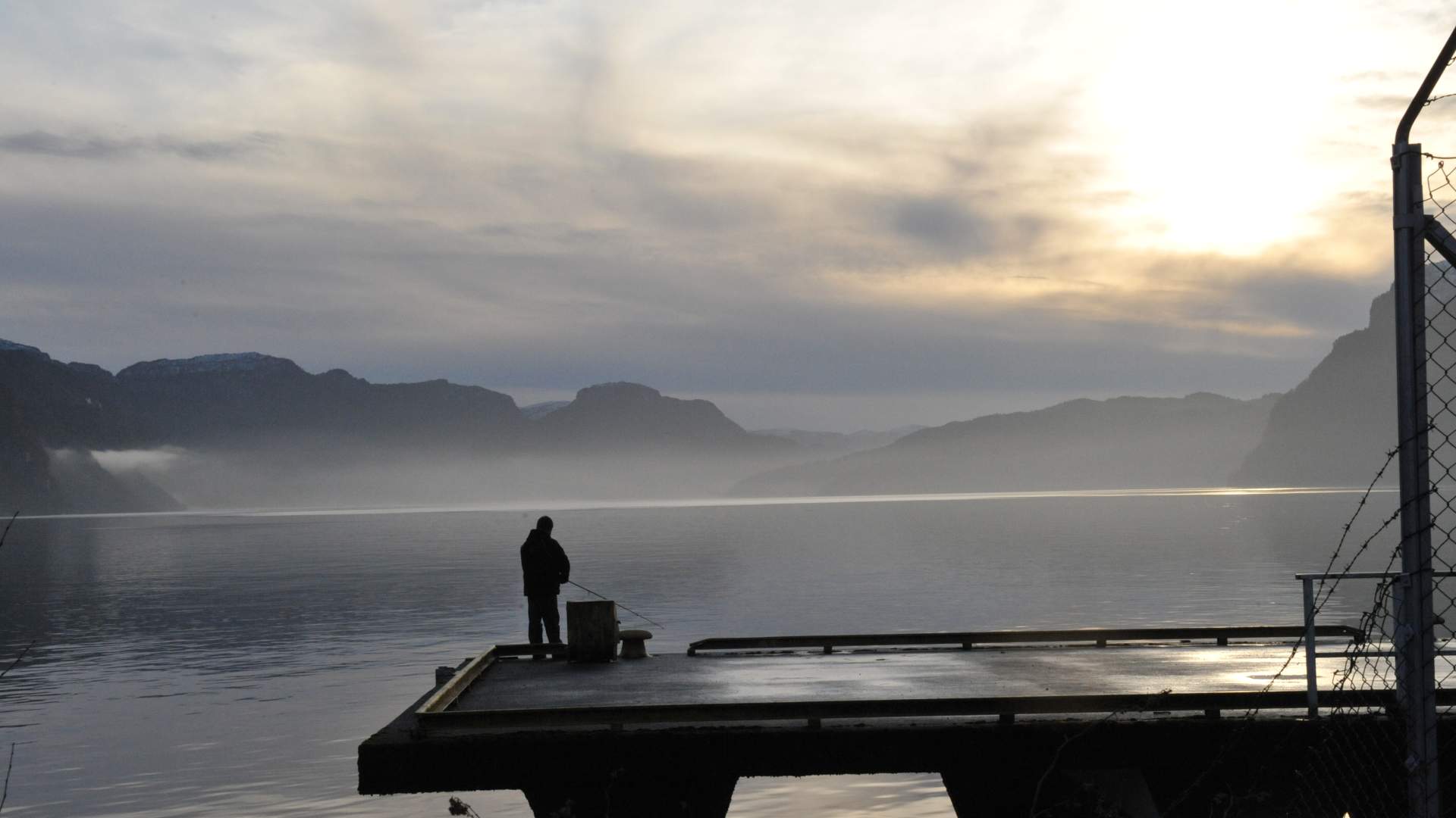 Saudafjorden i Sauda