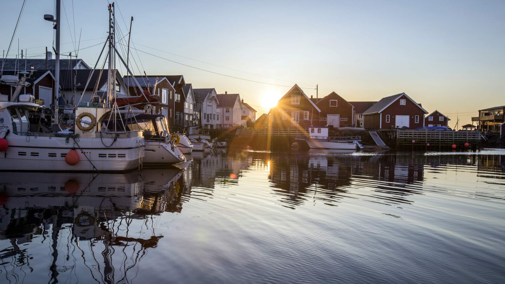 Fishing village Veiholmen