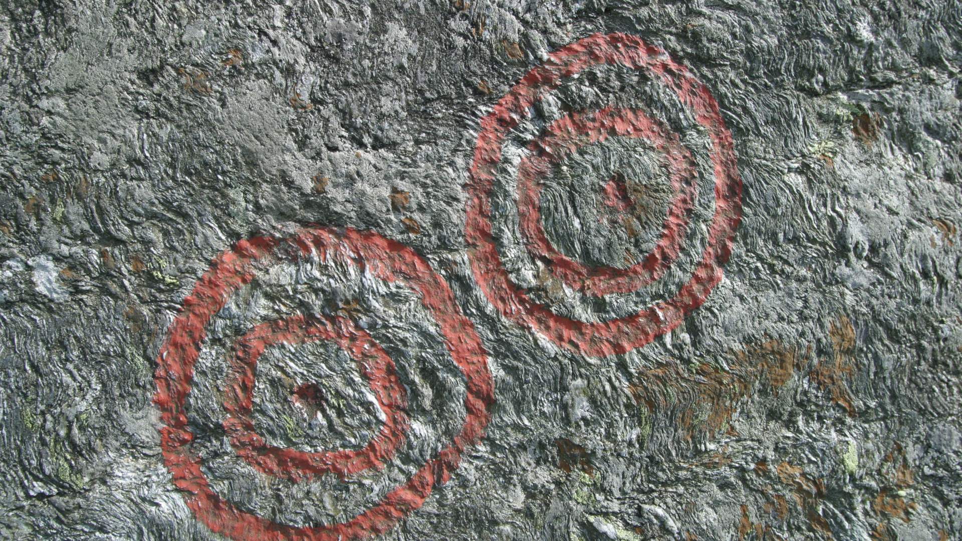 Felszeichungen in Solbakk