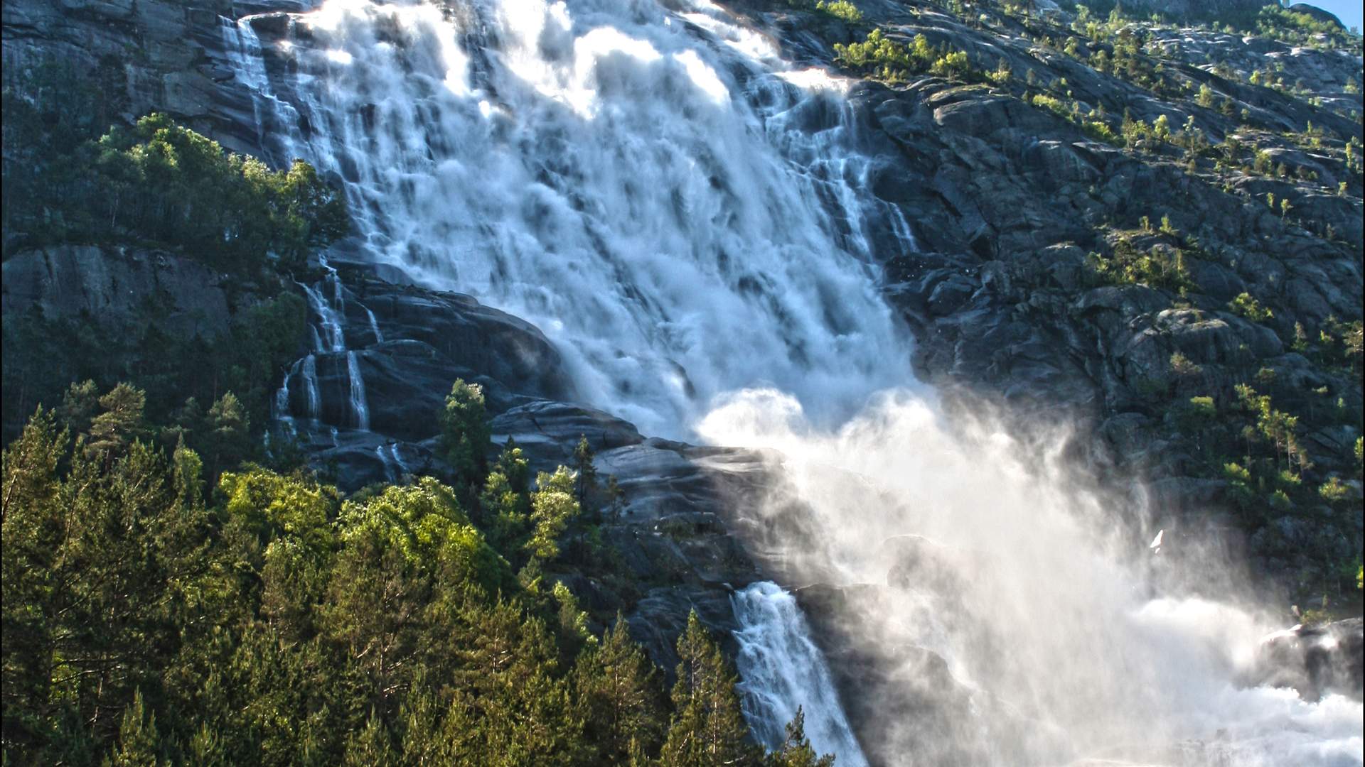 Langfoss med guide - topptur for grupper