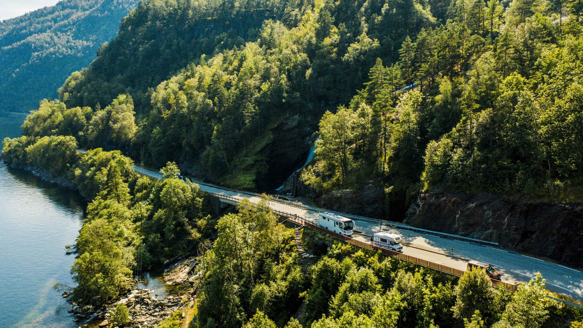 Svandalsfossen falls in Sauda