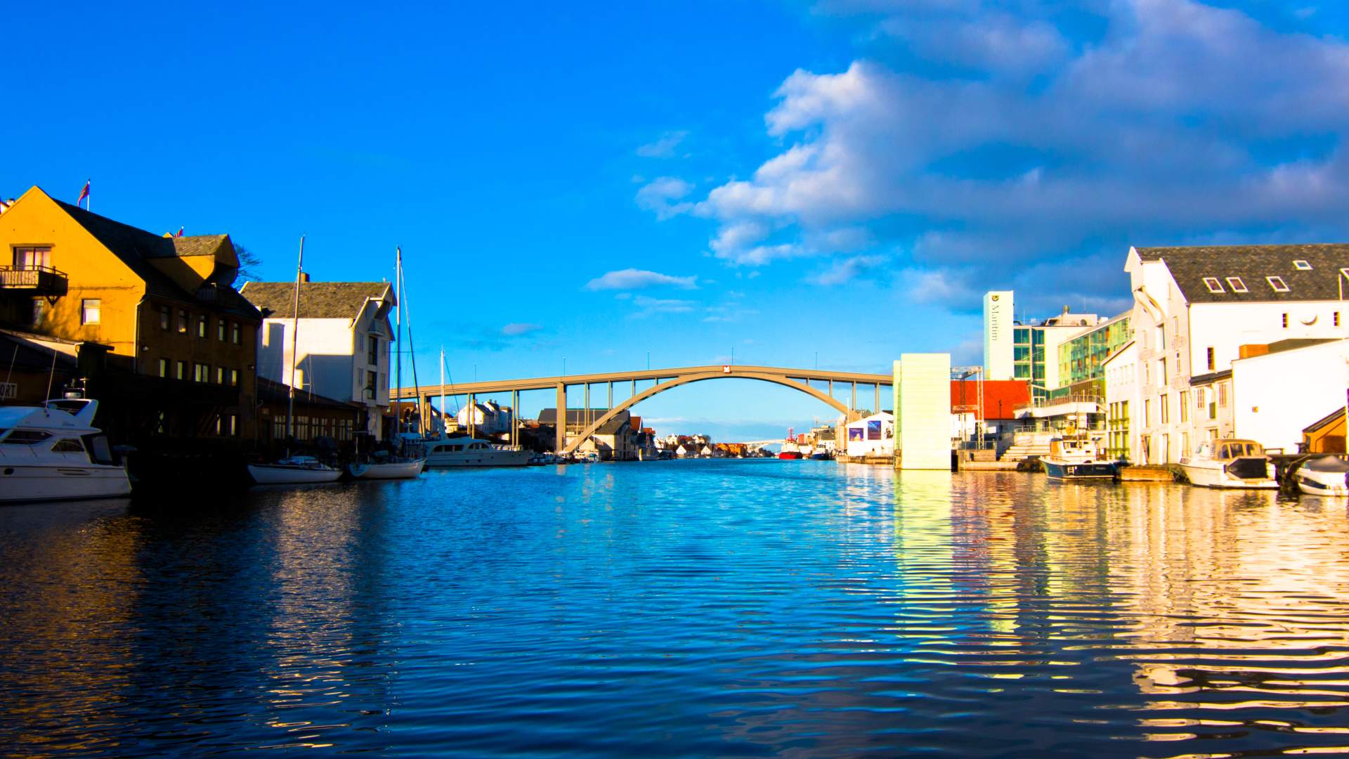 Haugesund panorama with with GuideCompaniet