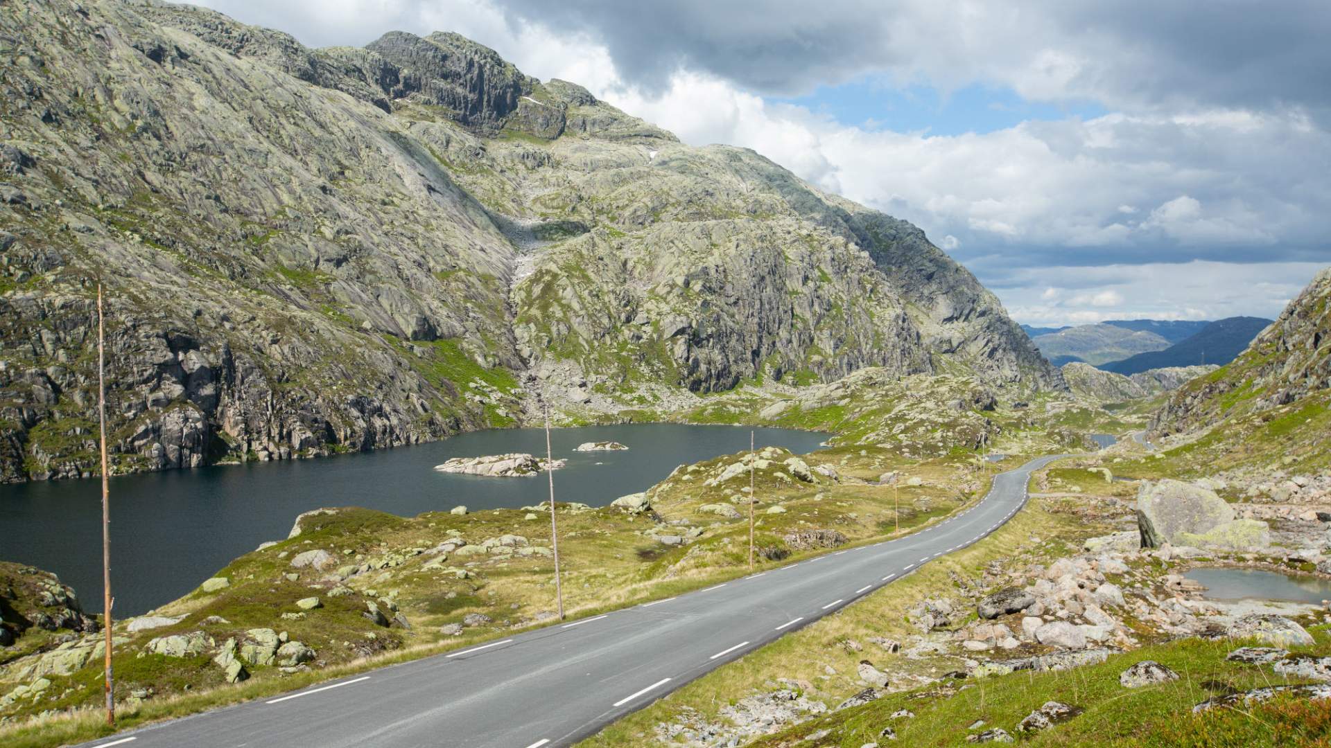 Røldalsvegen mellom Sauda og Røldal