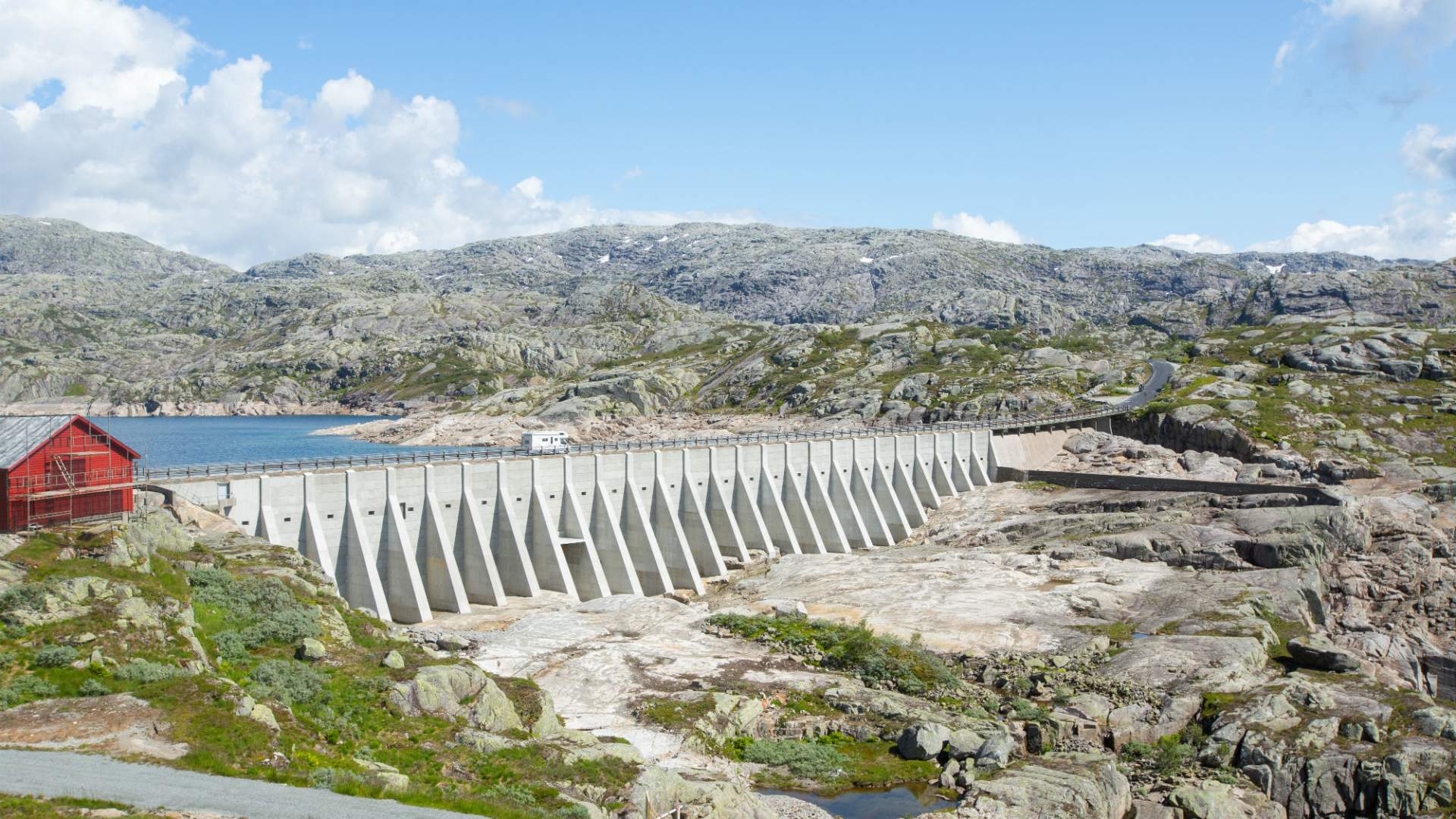 Røldalsvegen mellom Sauda og Røldal