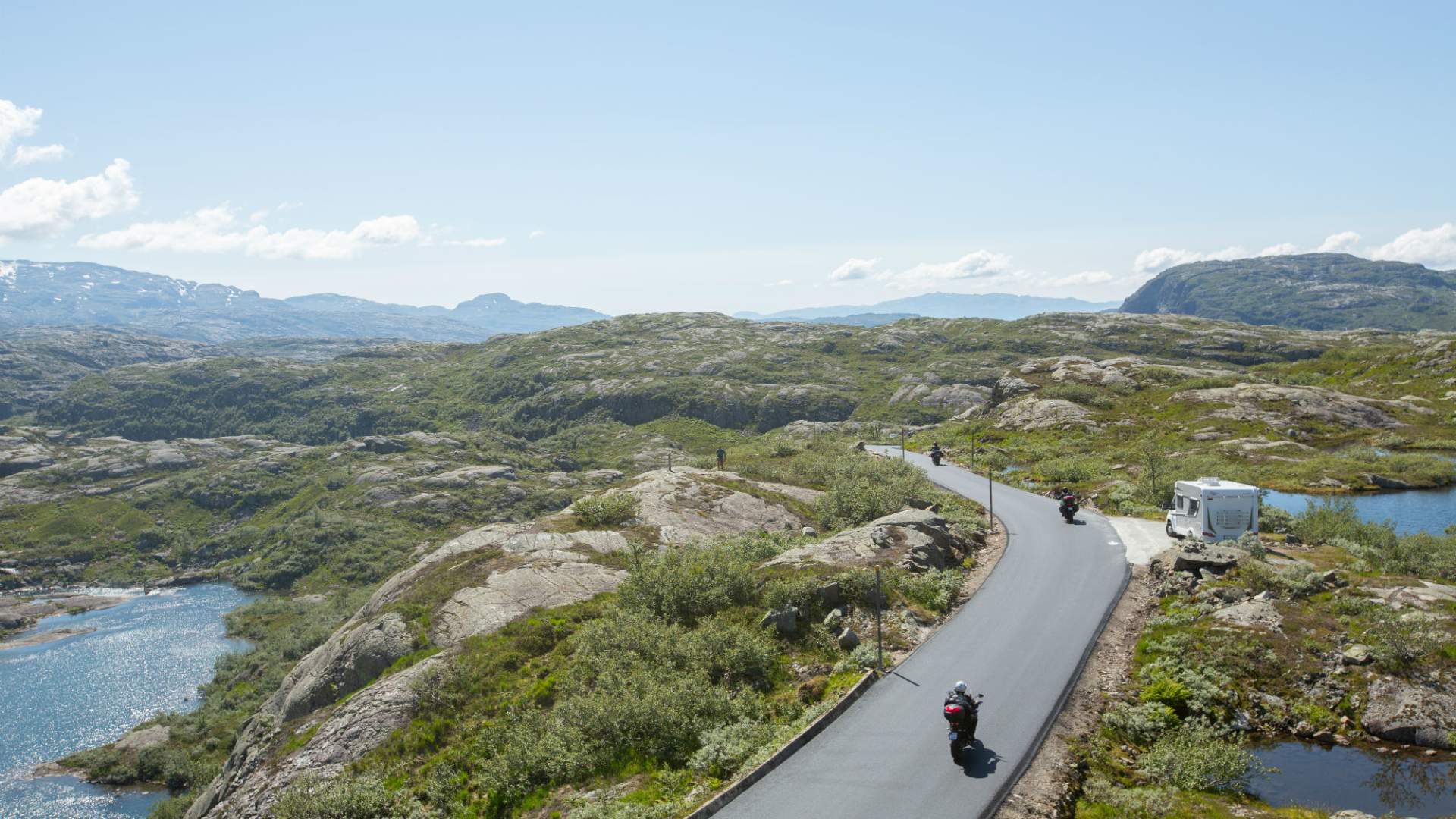 Røldalsvegen mellom Sauda og Røldal