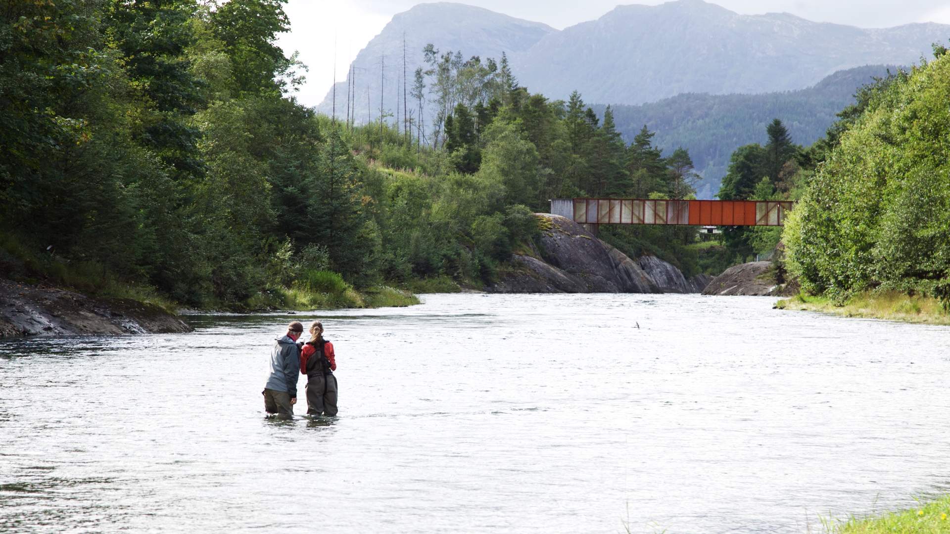 Suldalslågen in Suldal