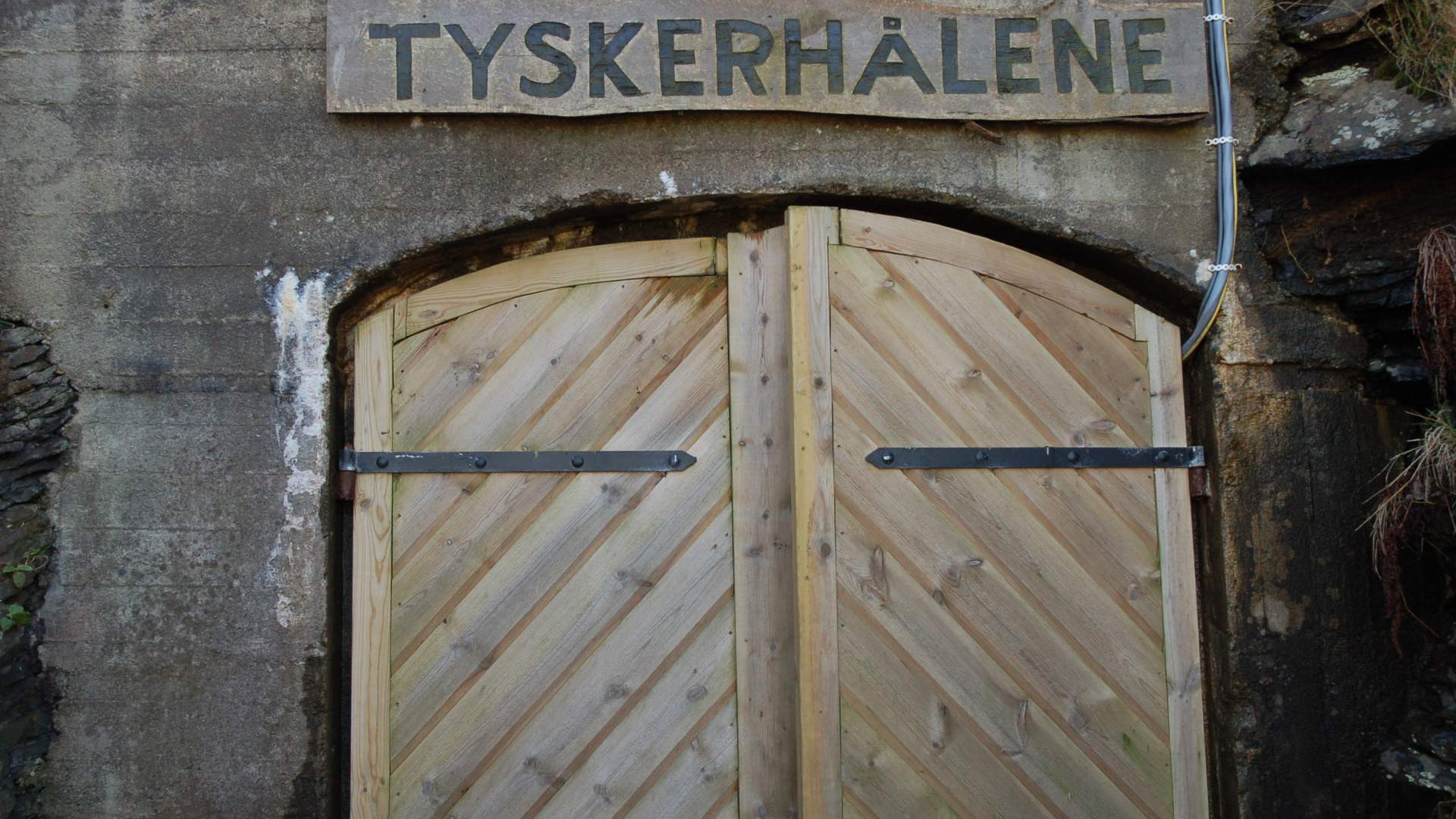 Tyskerhålene på Søre Vignes