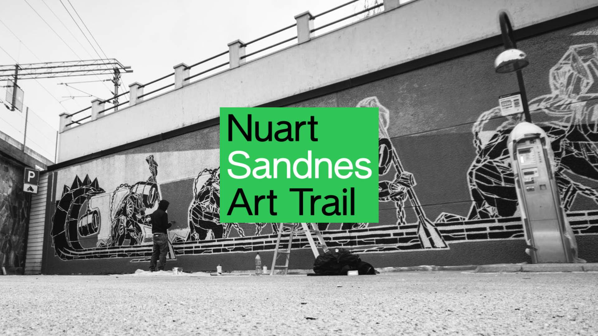 Gatekunst (Street Art) Nuart Sandnes