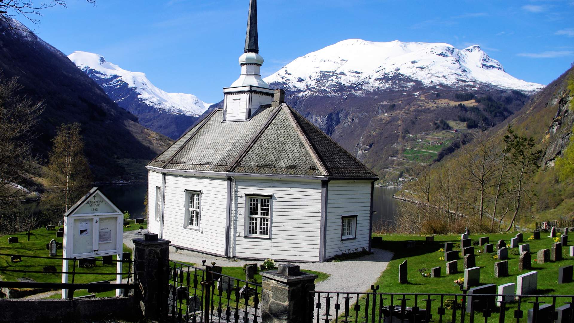 Die Kirche Geiranger