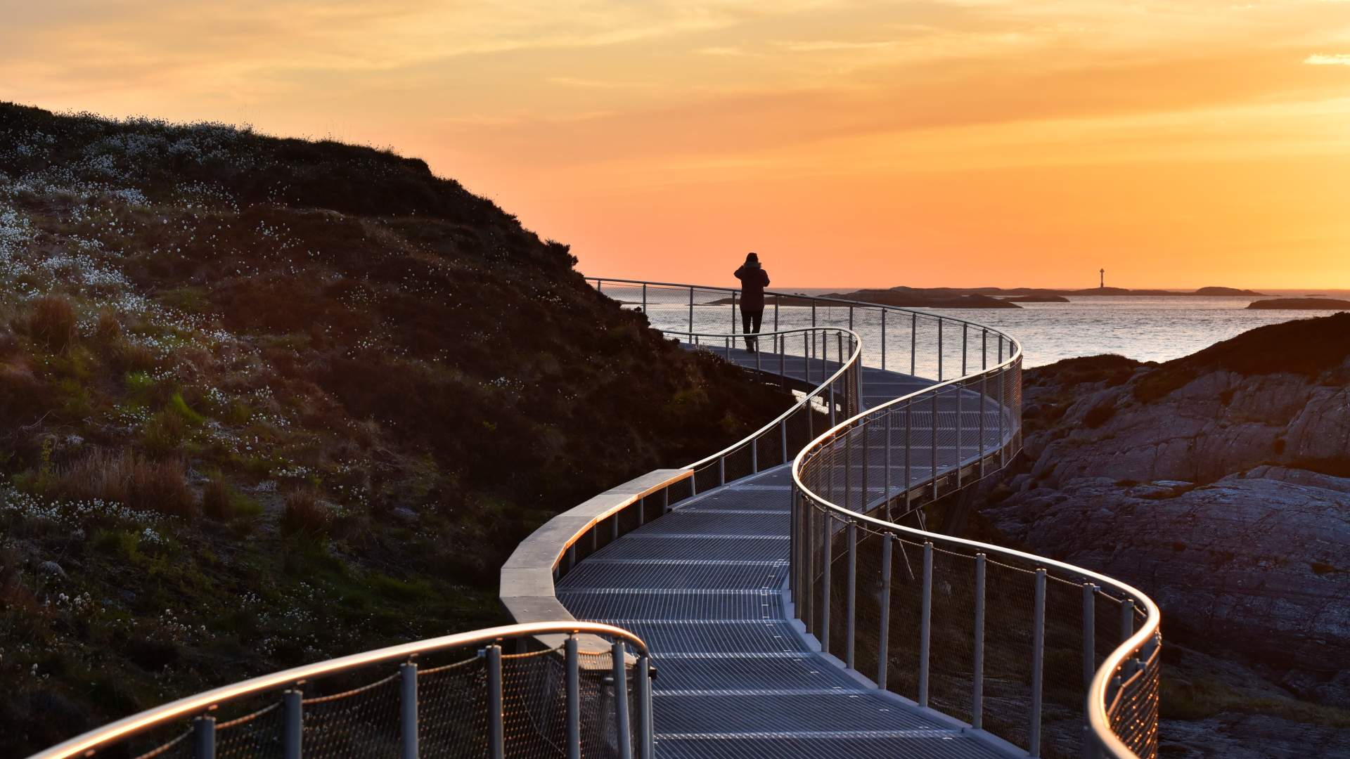 The Atlantic Road - walking path
