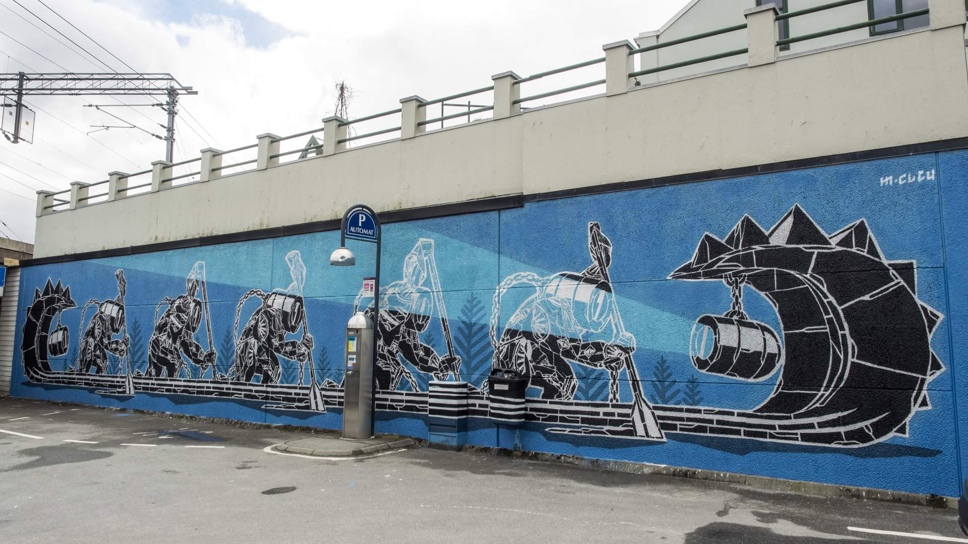 Gatekunst (Street Art) Nuart Sandnes