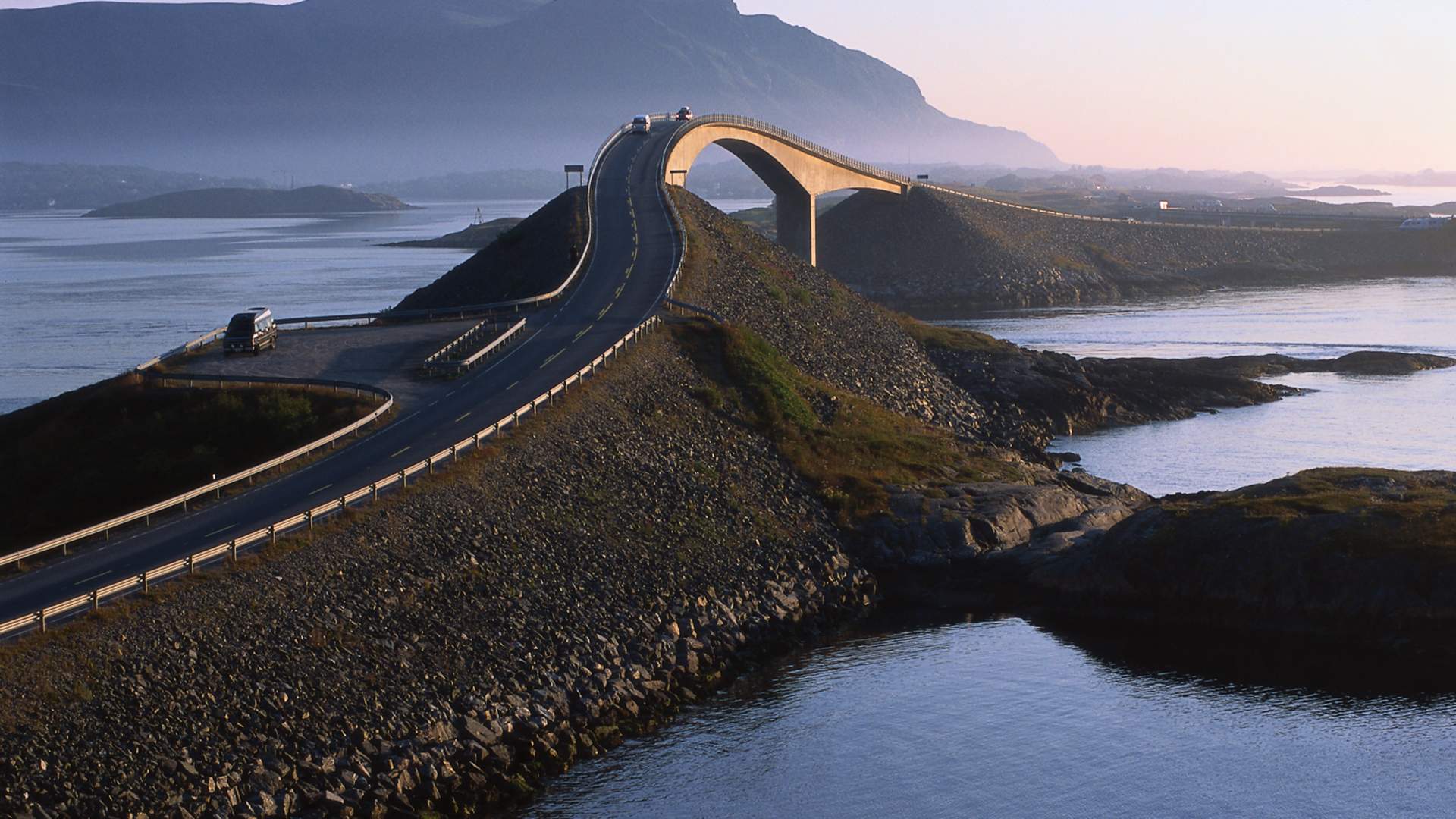 Road Trip on the Atlantic Ocean Road