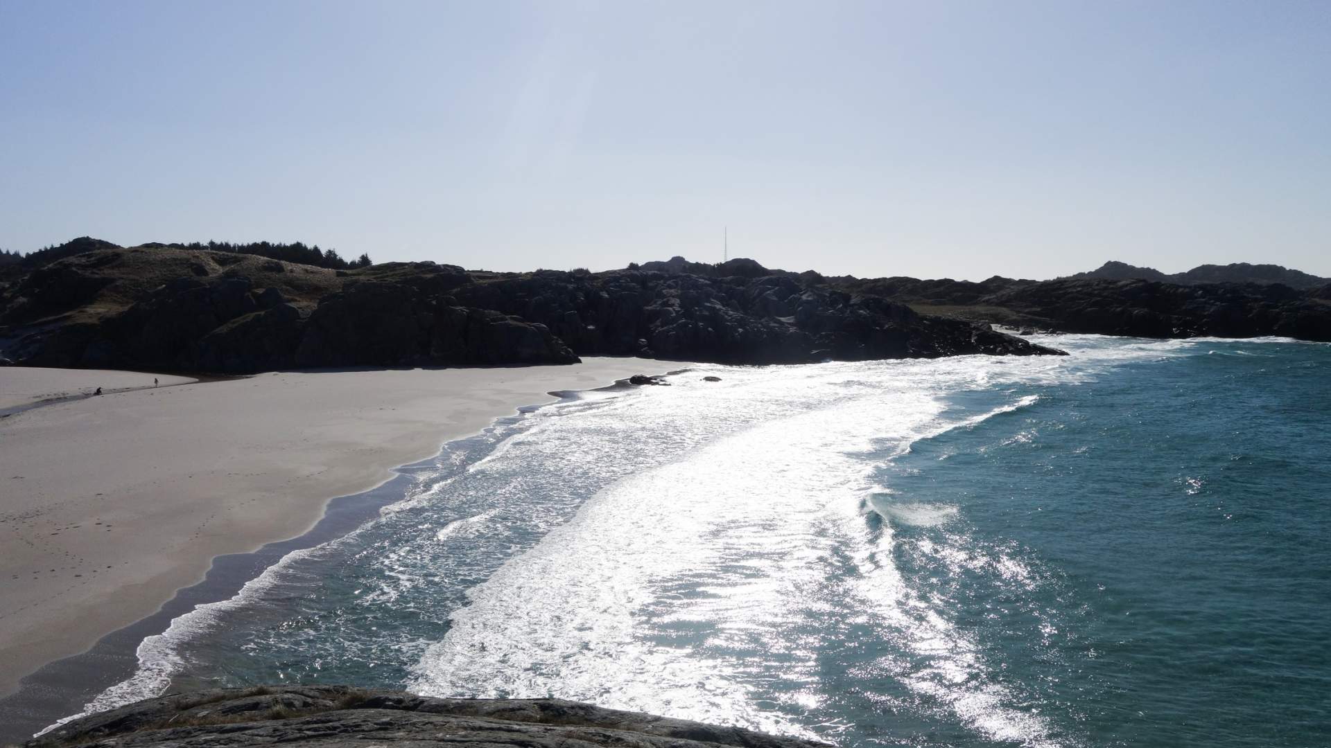 Sandvesanden badestrand på Karmøy