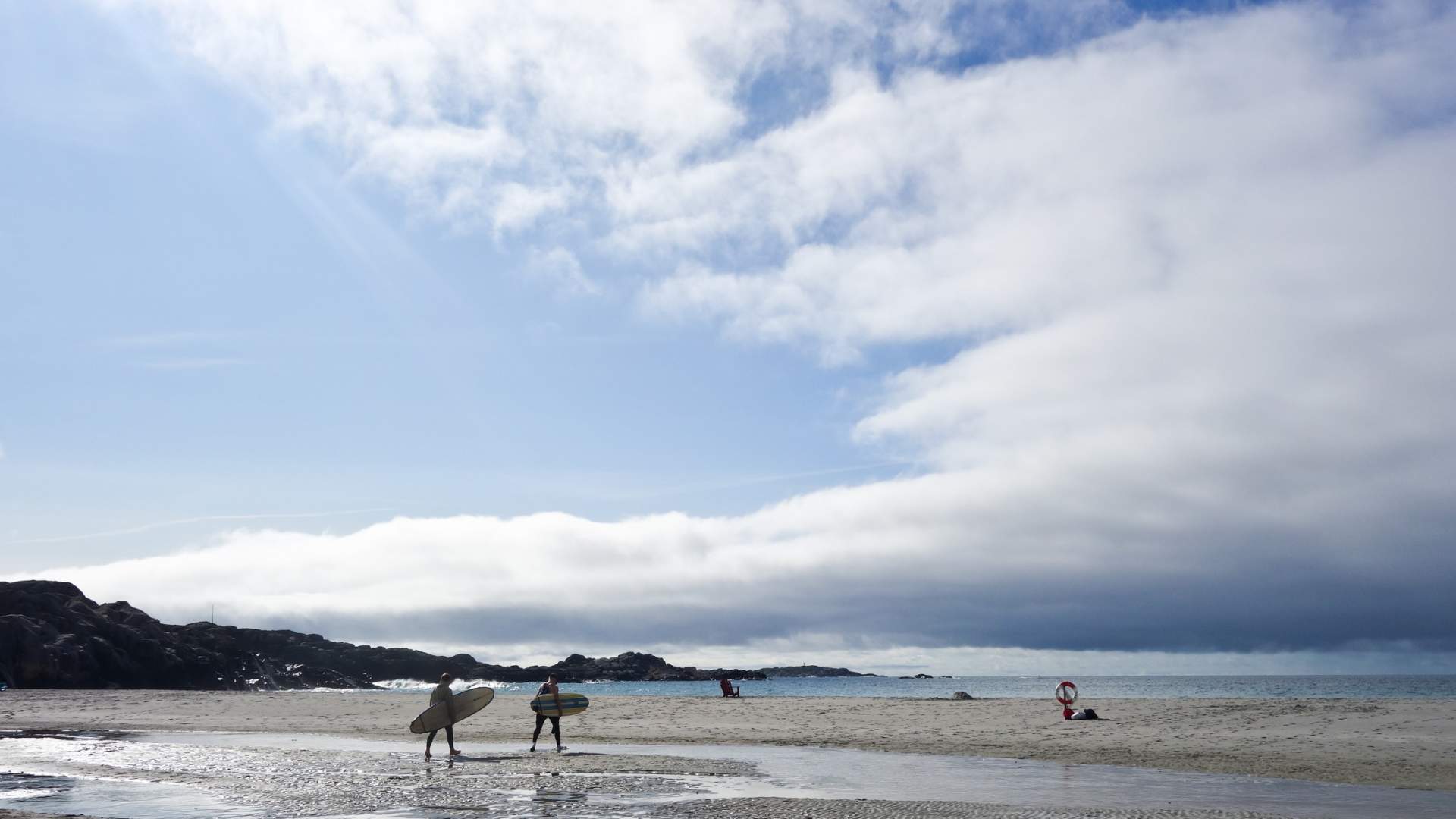 Sandvesanden badestrand på Karmøy