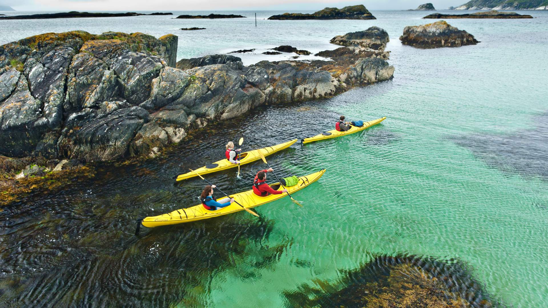 Guided sea kayak tours - Norway Adventures