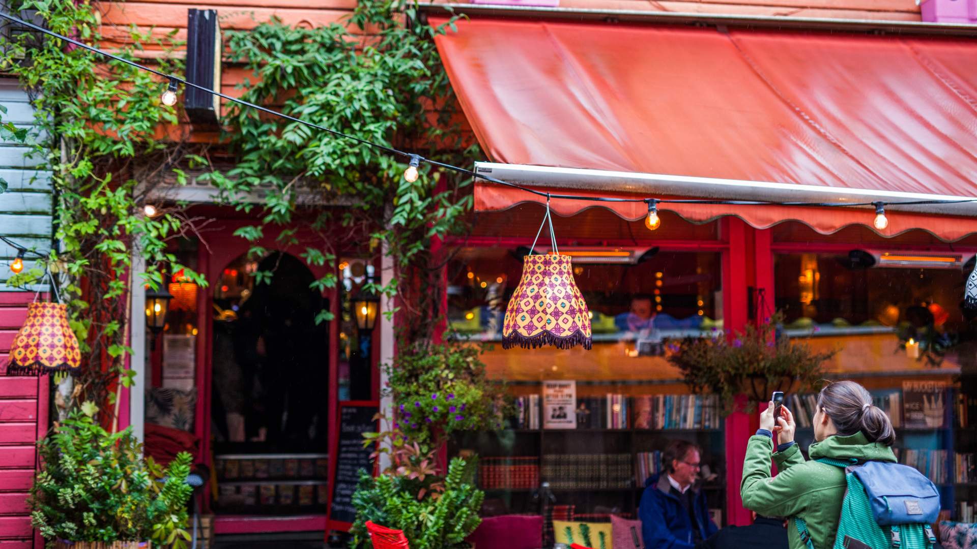 Fargegaten - Øvre Holmegate - The colourful street