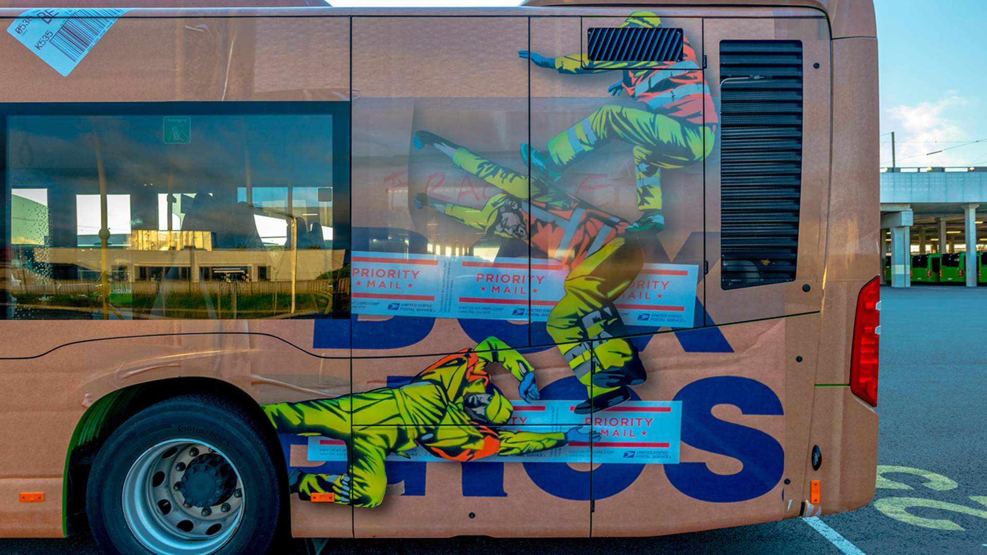 Streetart-busser i Stavanger