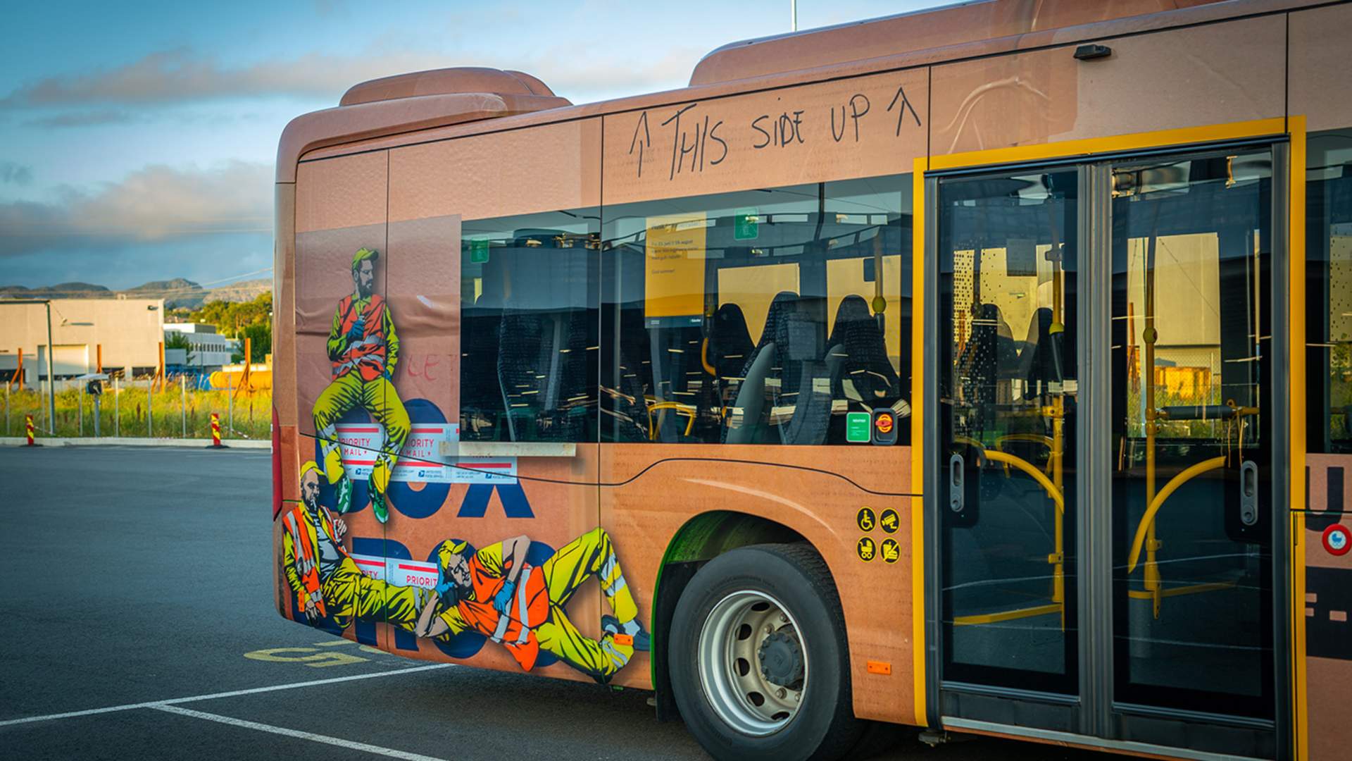 Streetart-busser i Stavanger