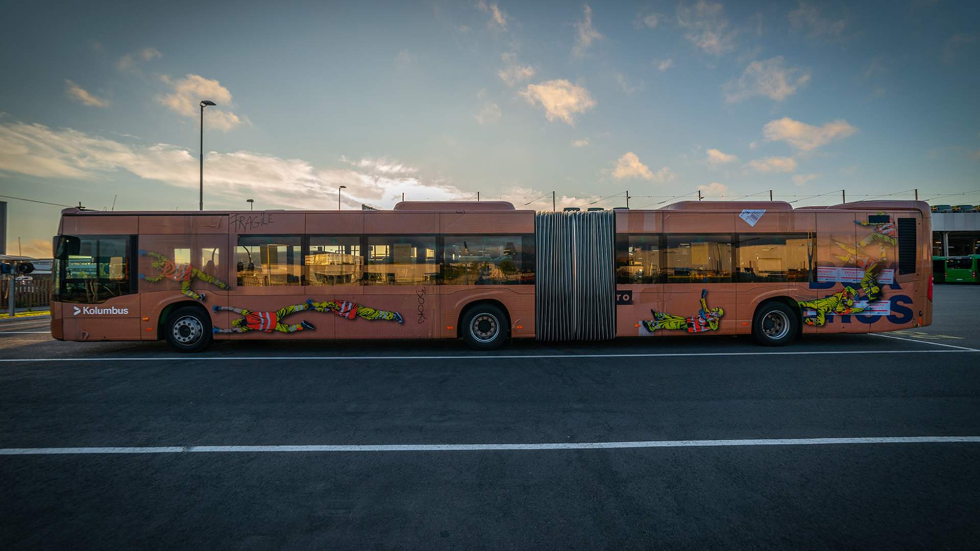 Streetart-busser i Stavanger