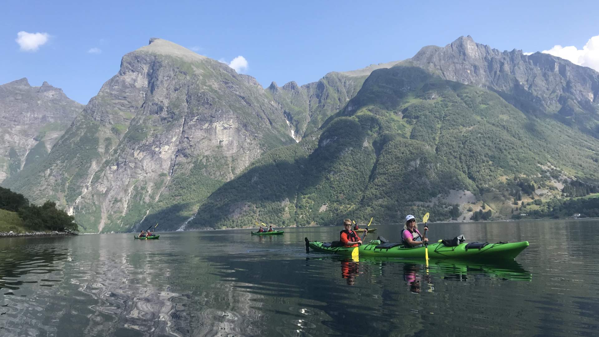 5 dagers vandre- og kajakktur Hjørundfjord