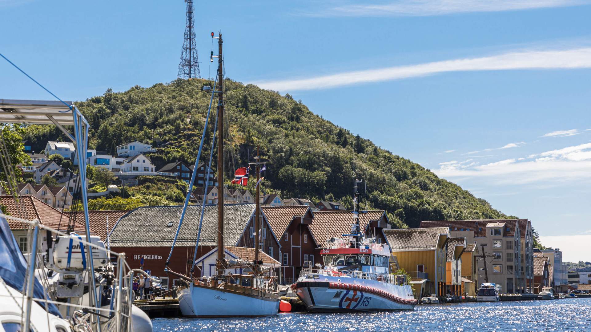 Egersund den fargerike trehusbyen