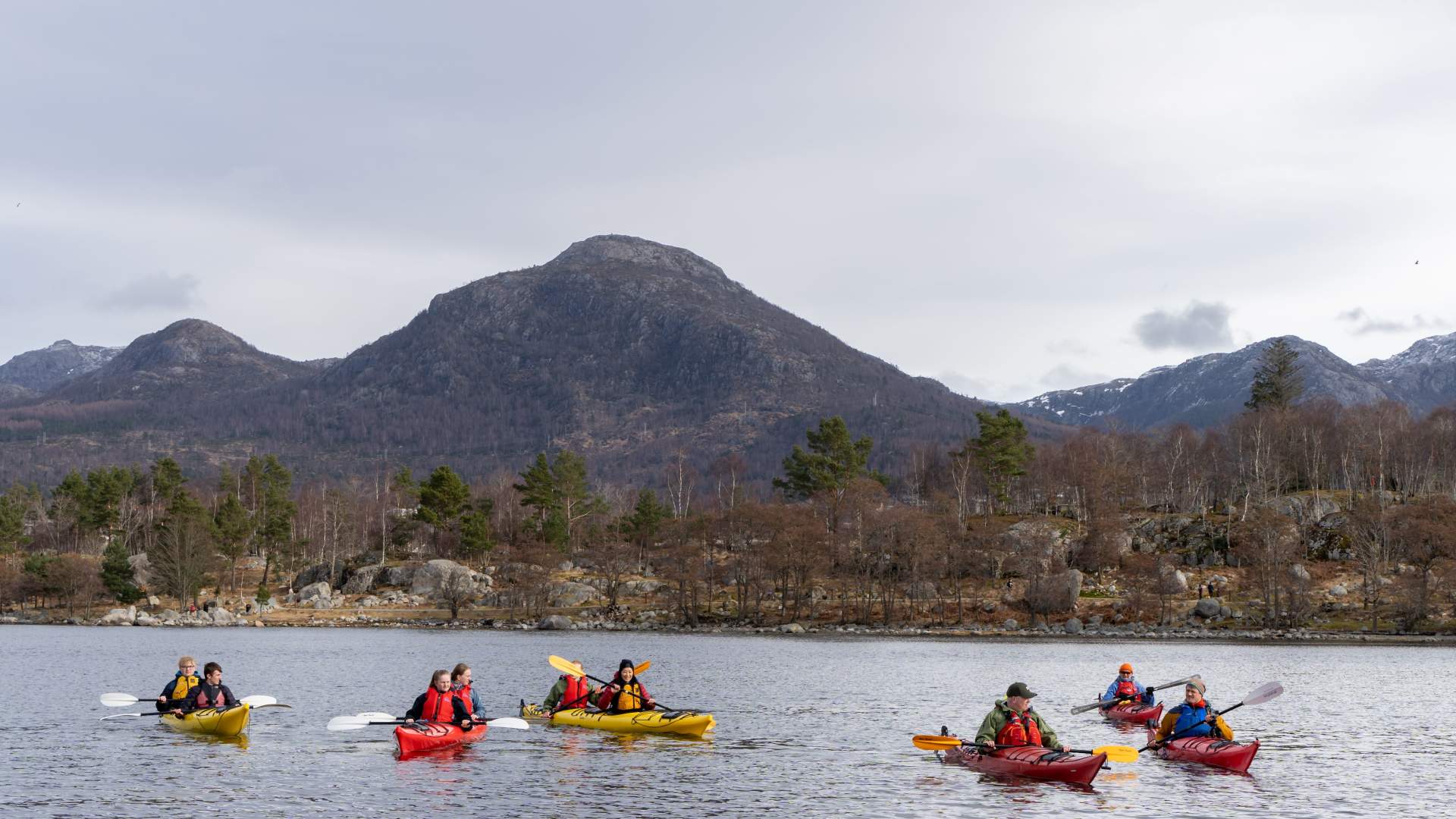 Guidet kajakktur utenfor Jørpeland
