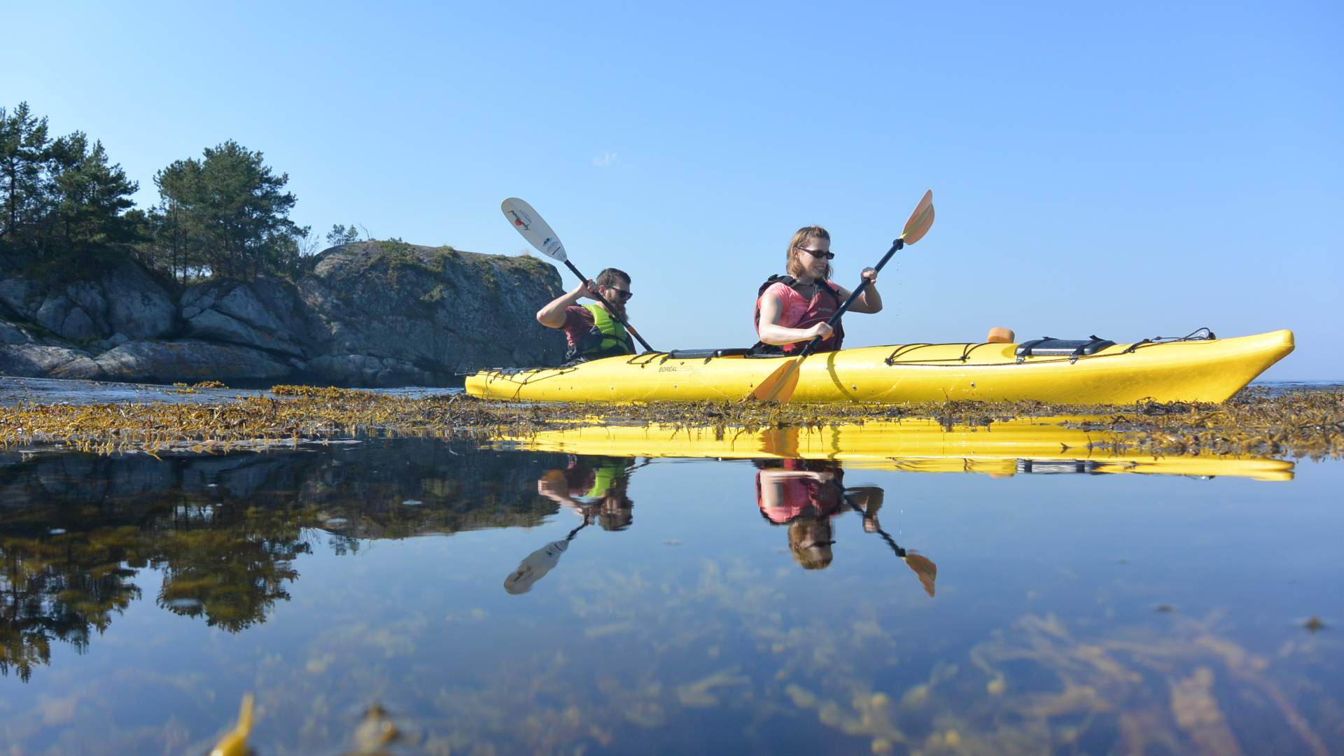 Guidet kajakktur utenfor Jørpeland